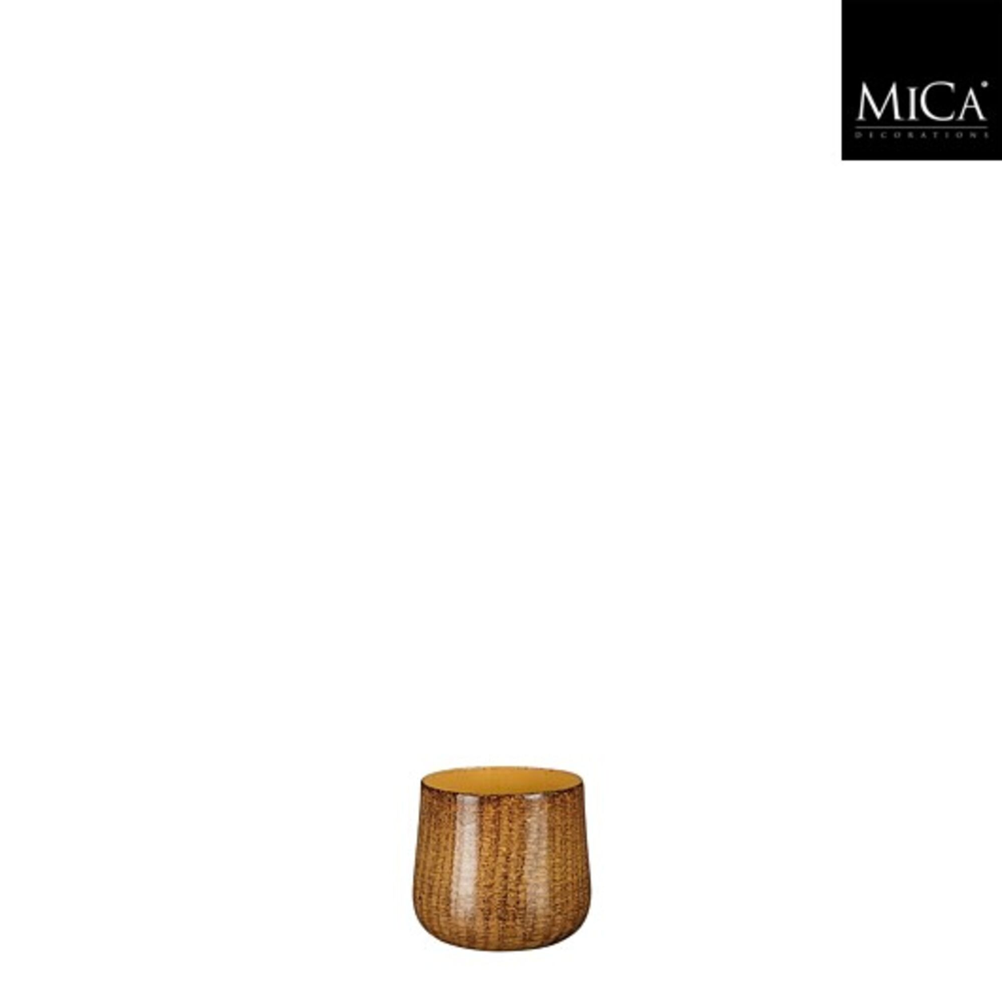 Benson pot rond bruin