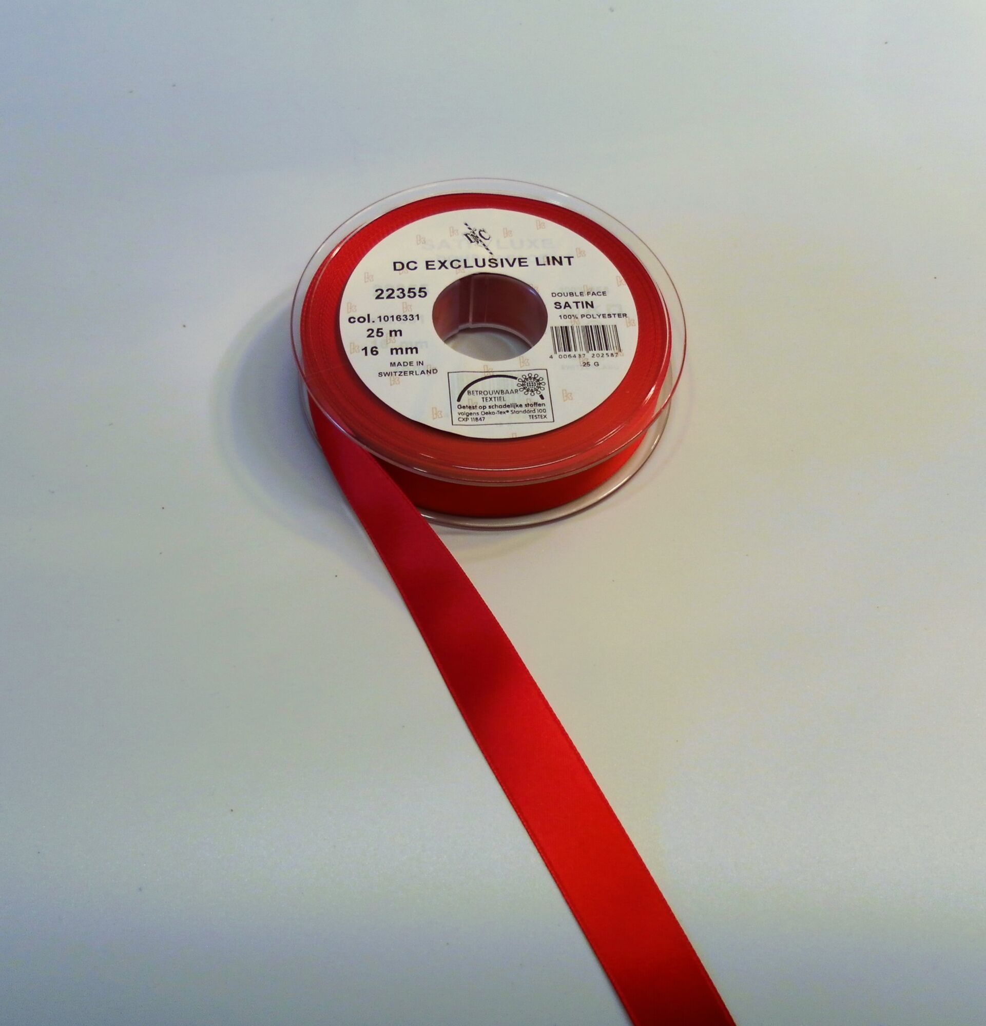1016331 - Graflint 16 mm - Donker Rood