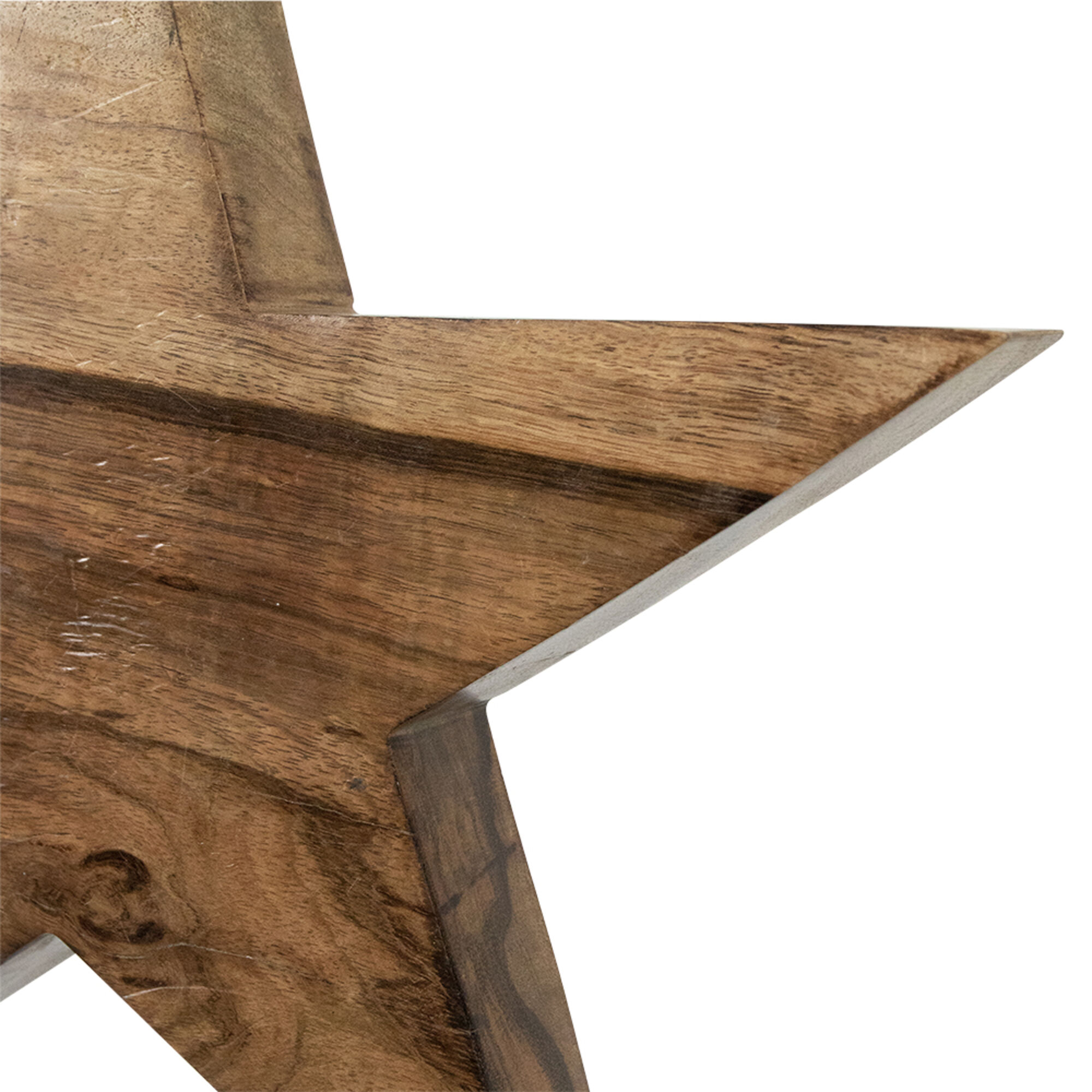 staande ster mango hout