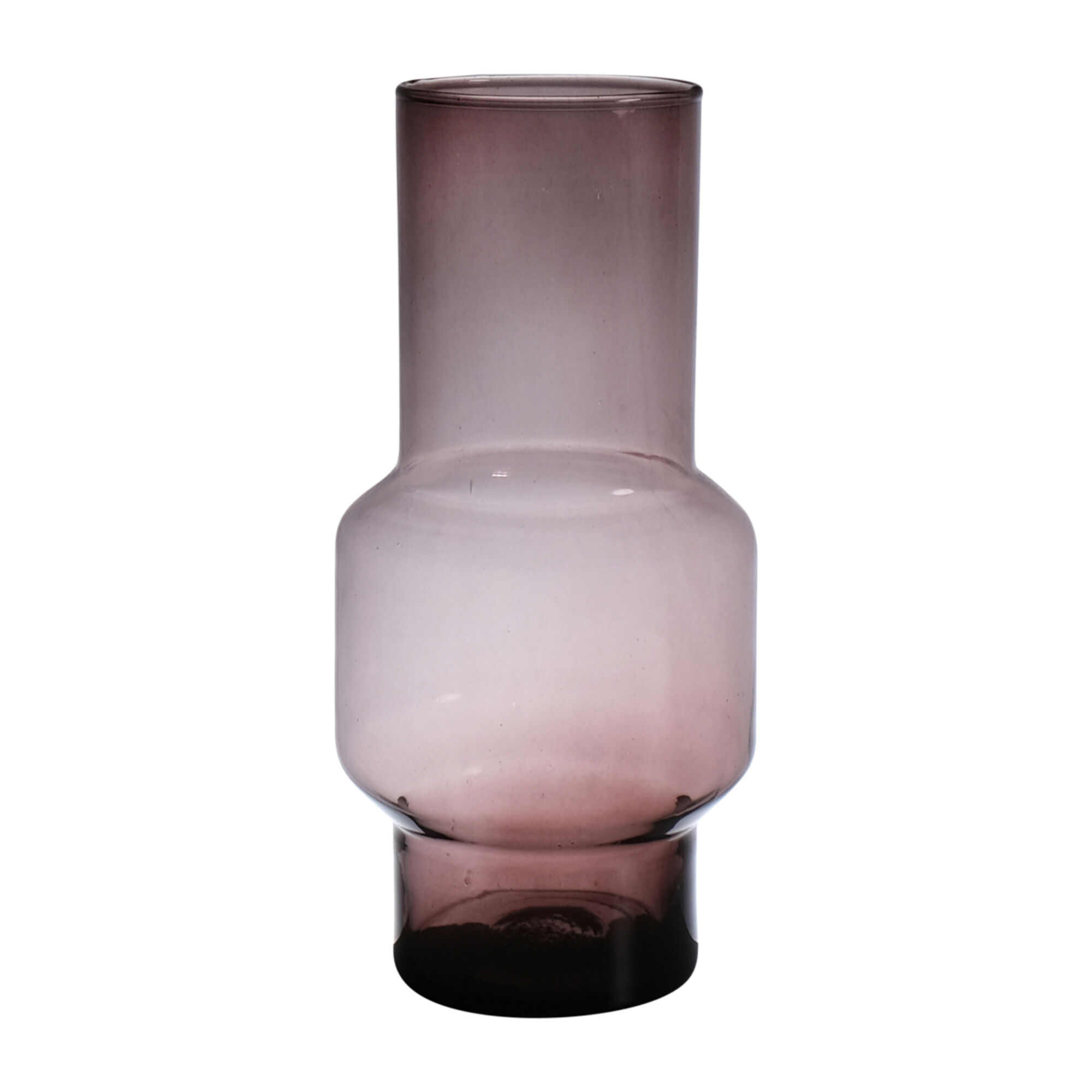 Pablo mondgeblazen Recycled Vaas paars