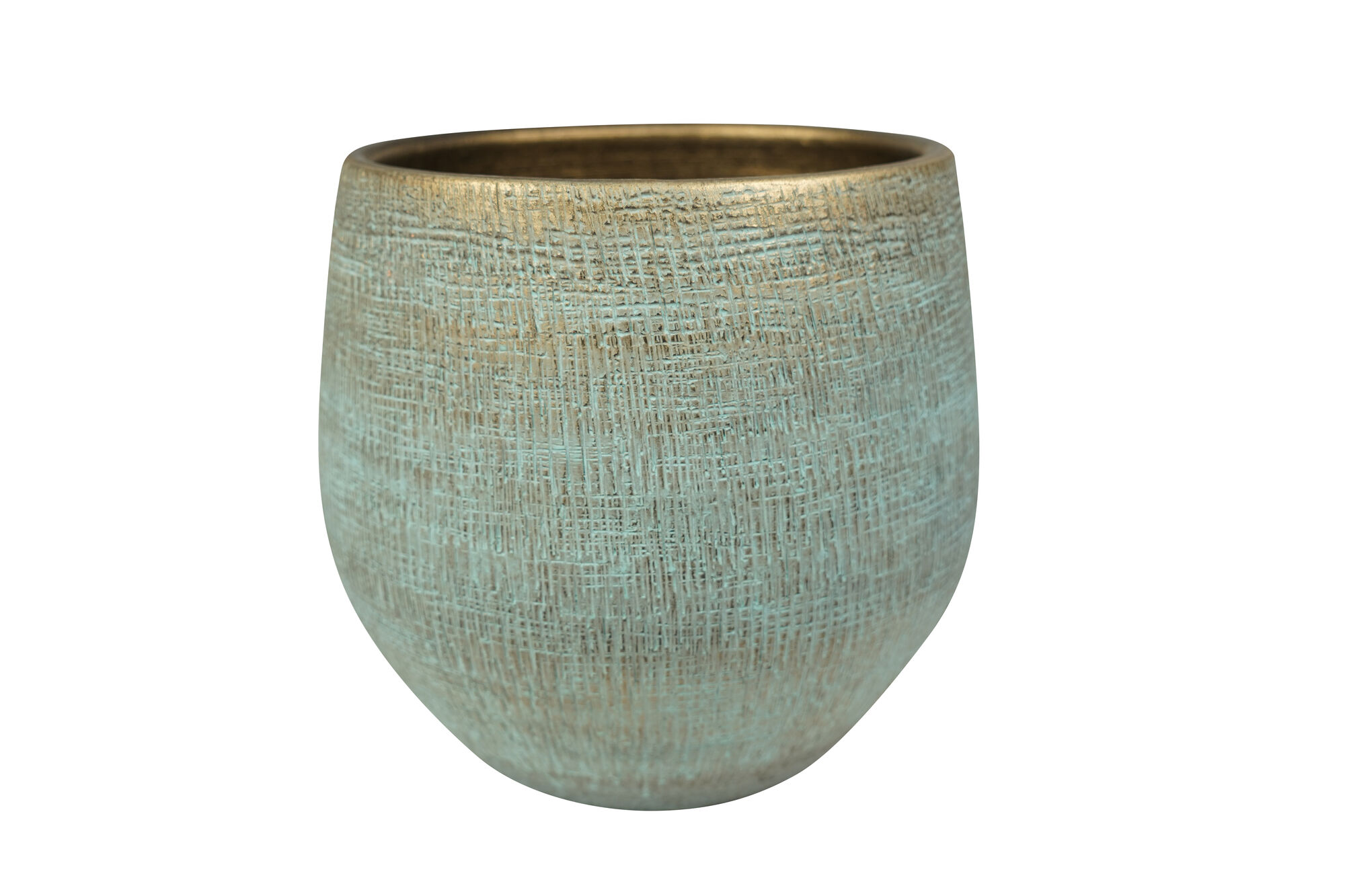 Pot Ryan shiny blue