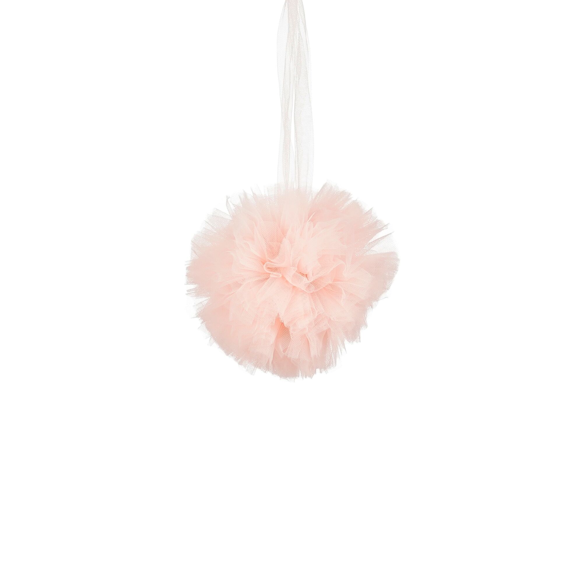 Ornament bal tulle roze