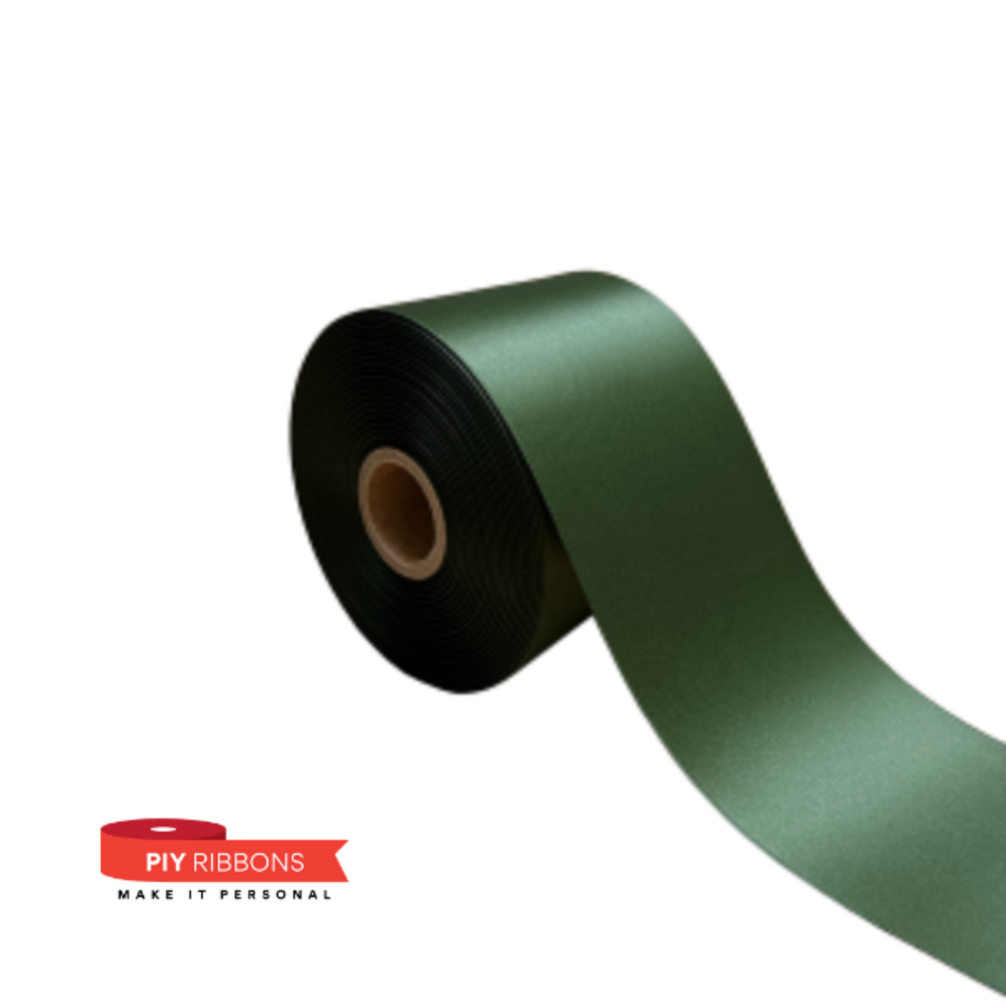70 mm  Satin - Olive Green