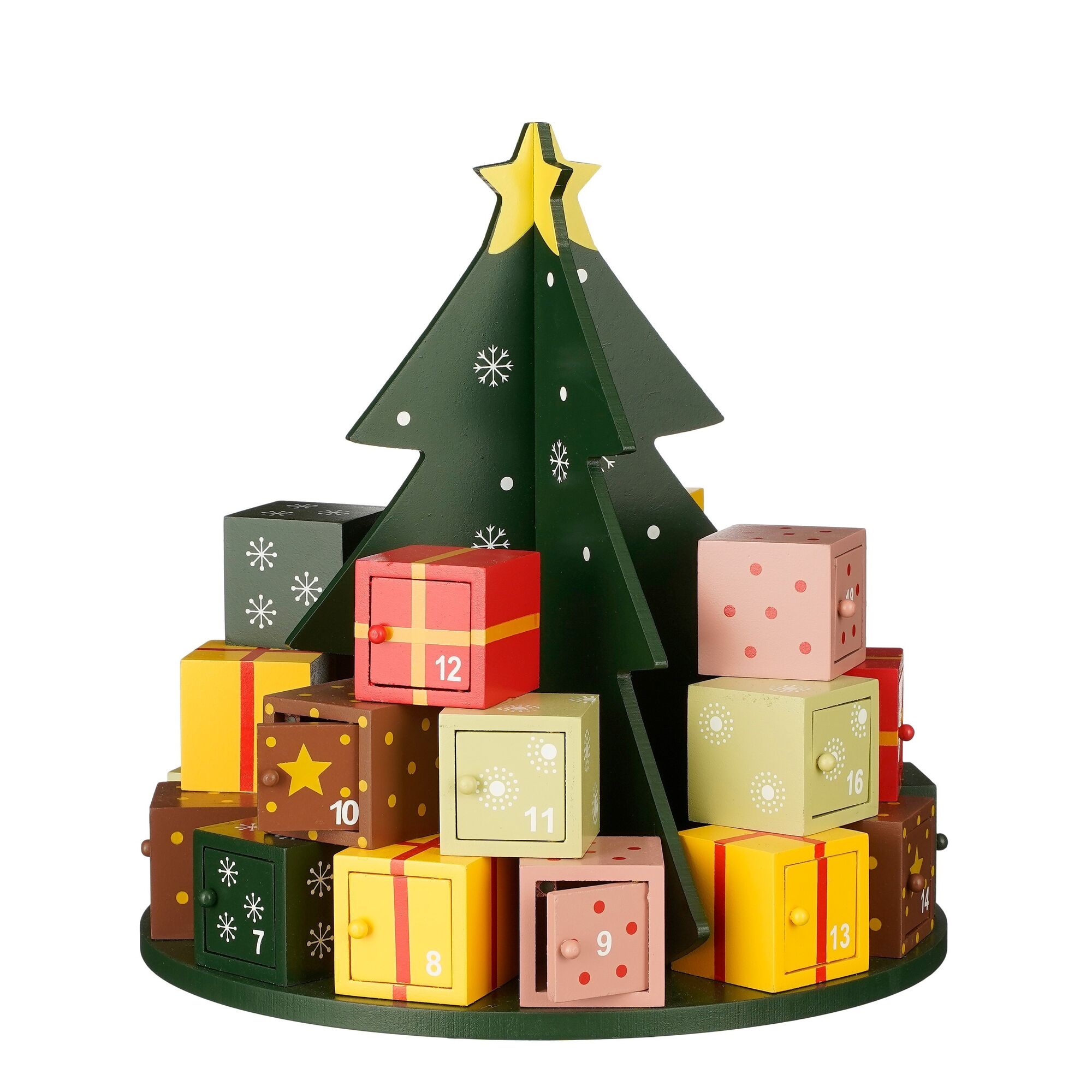 Decoratie boom groen FSC 100%