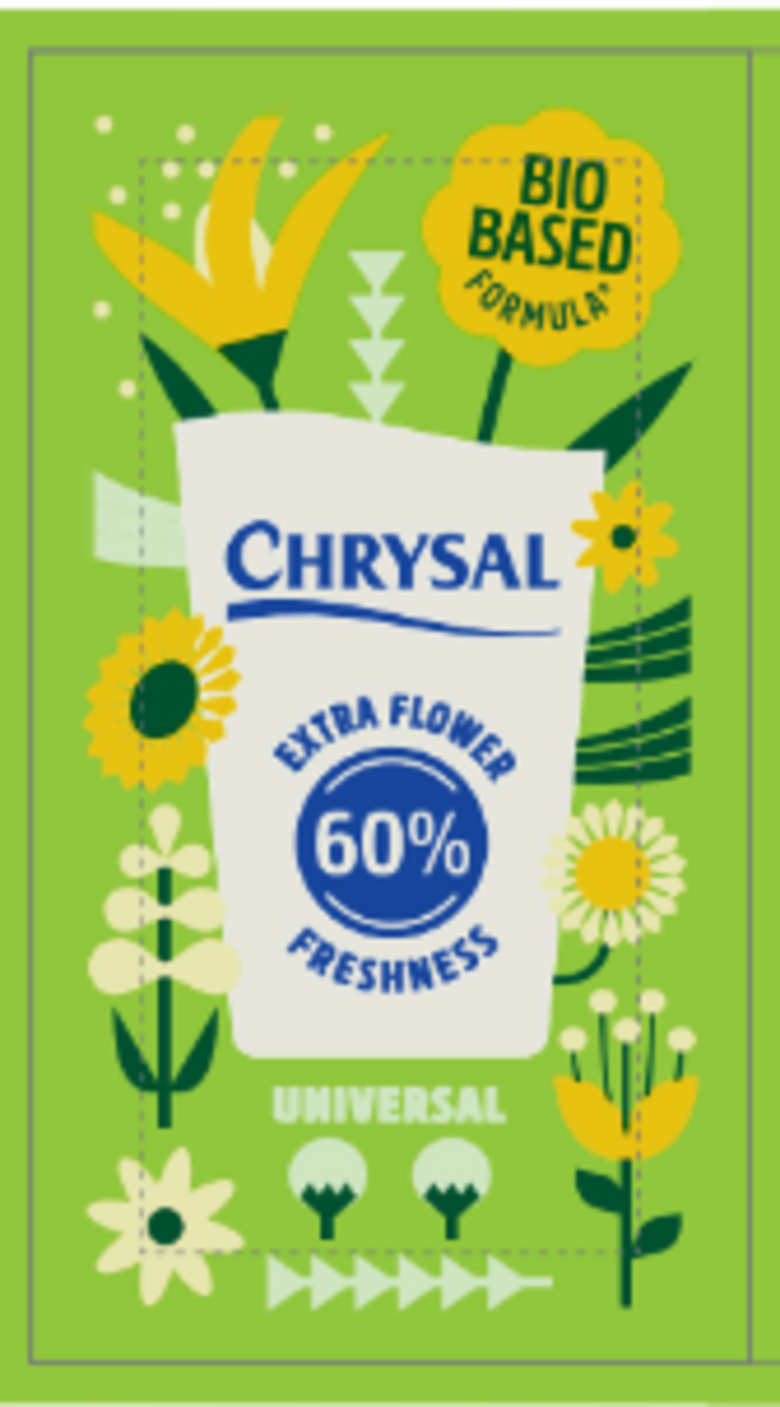 Chrysal Bio Based, PP sachet