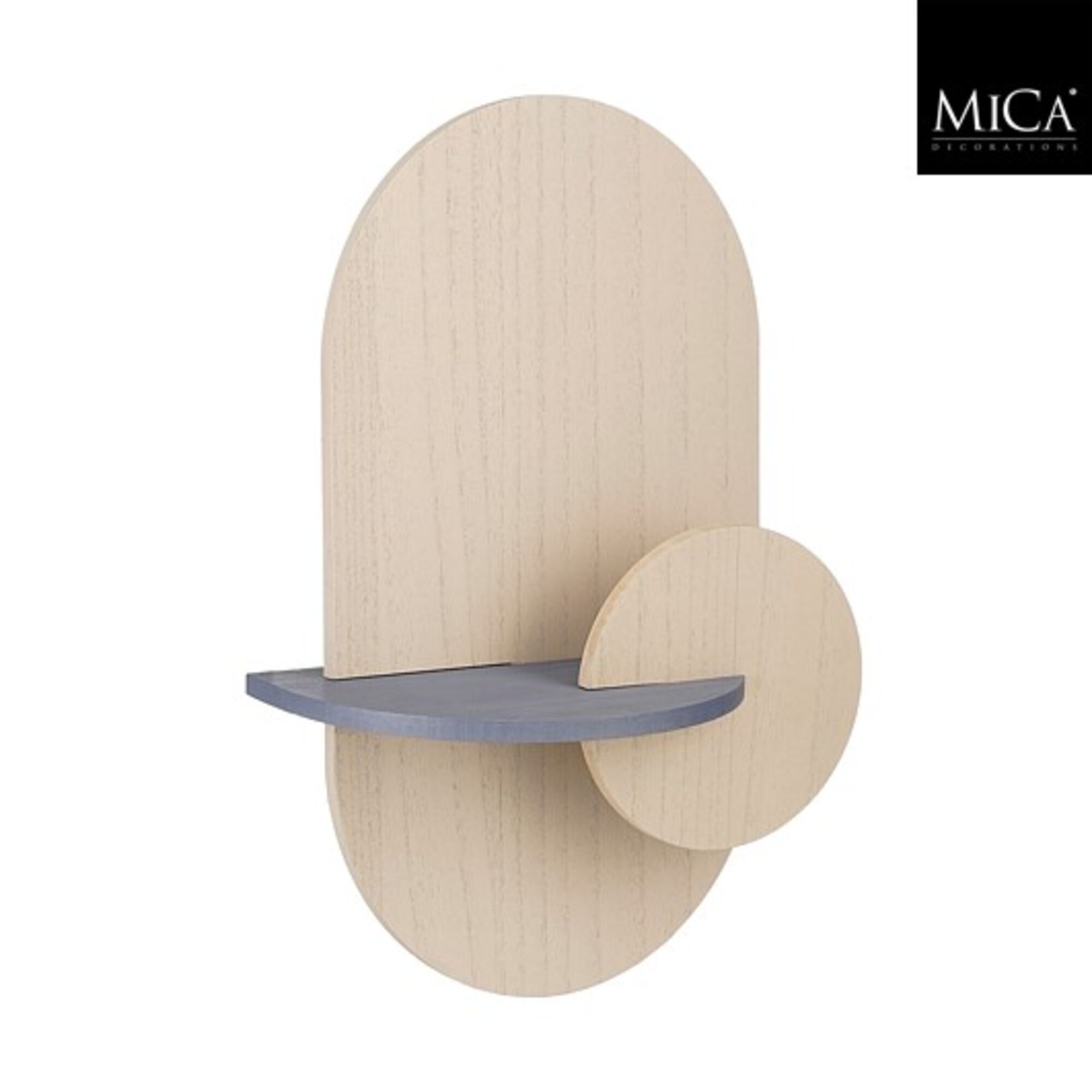Darrell muurhanger blauw FSC 100%