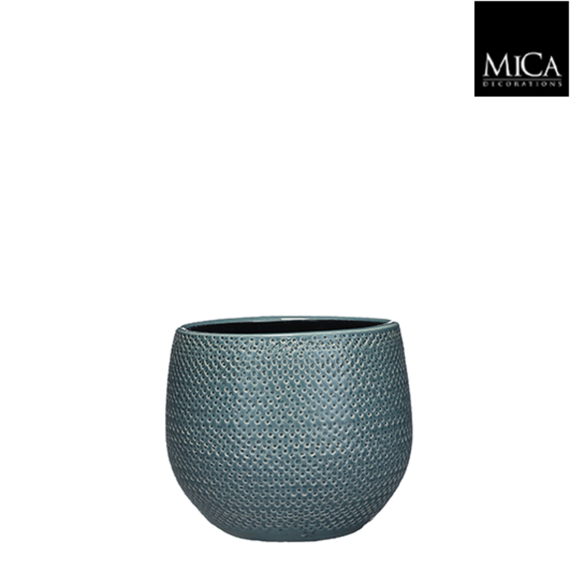 Gabriel pot rond blauw