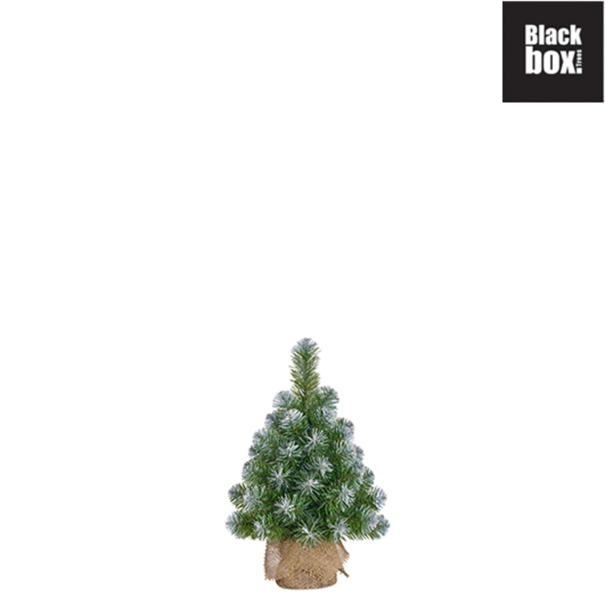 Norton kerstboom w burlap groen frosted TIPS 40