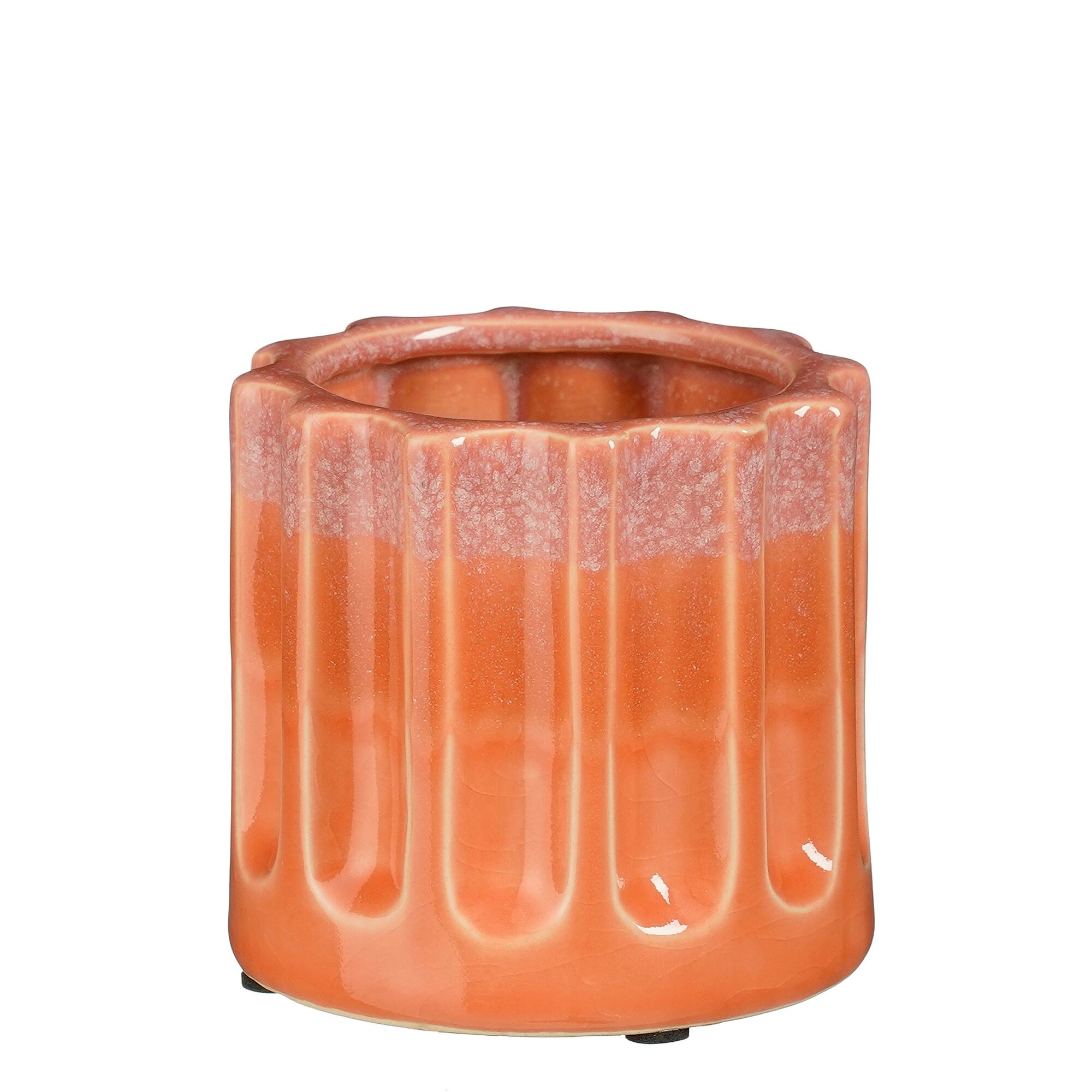 Aivy pot rond oranje