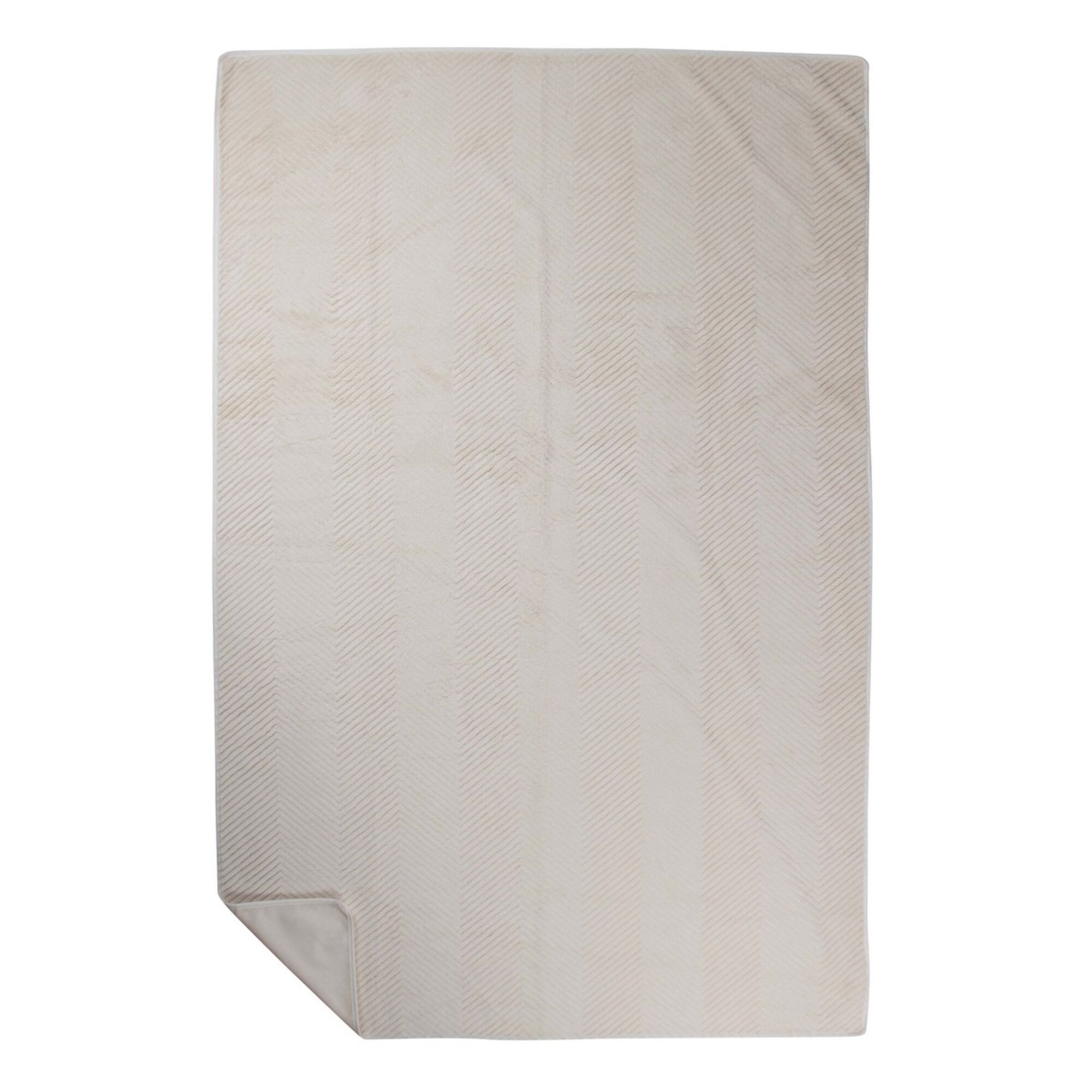 Plaid Visgraat Off White