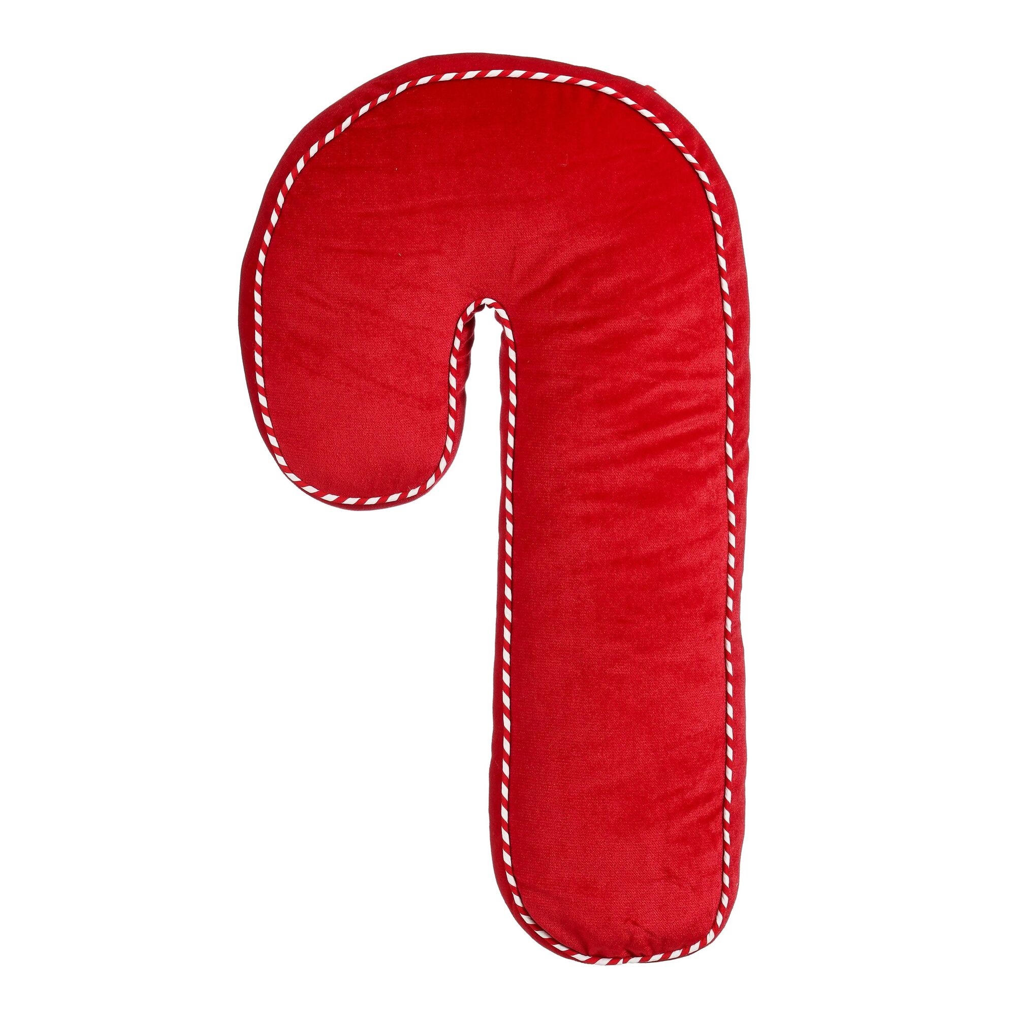 Kussen zuurstok rood