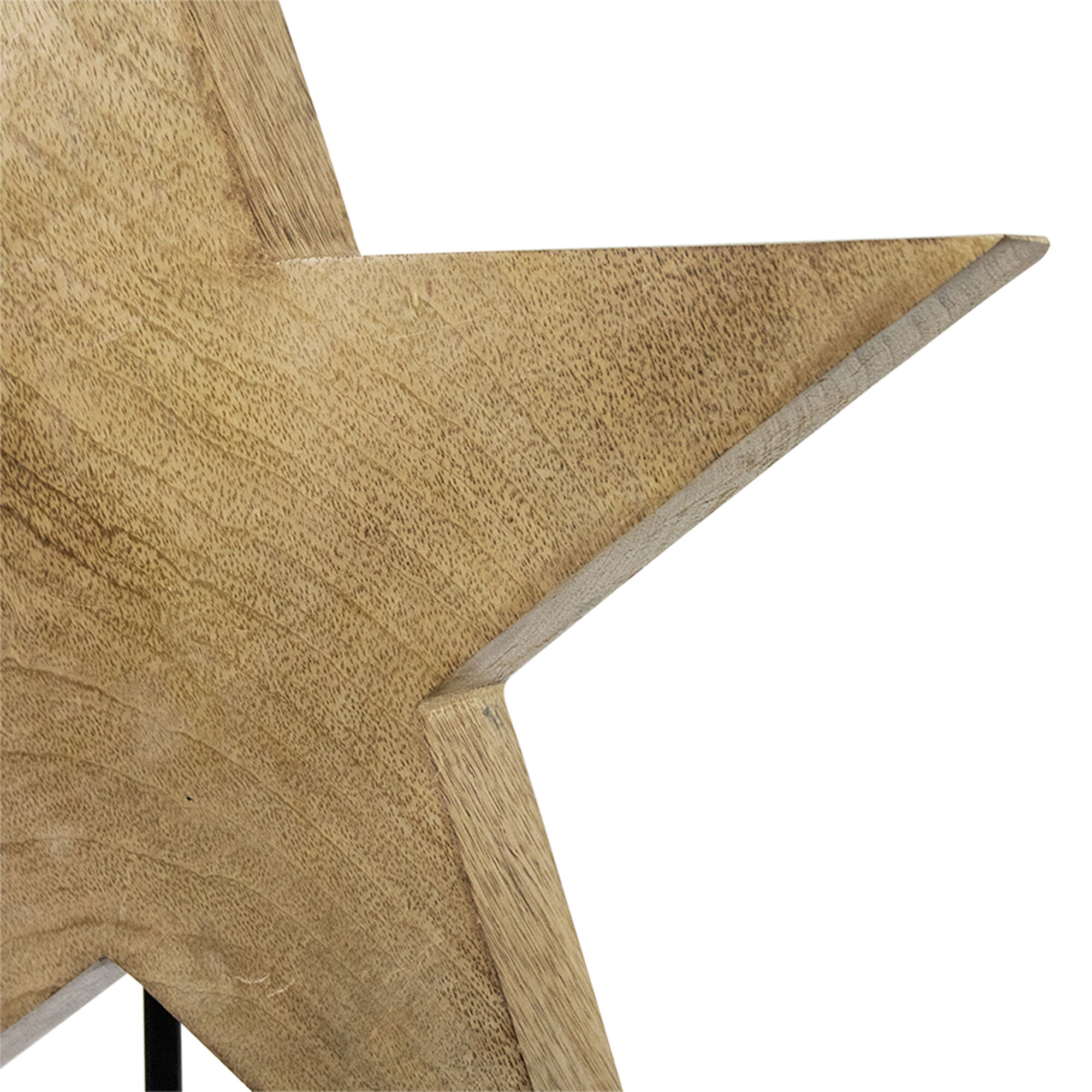staande ster mango hout