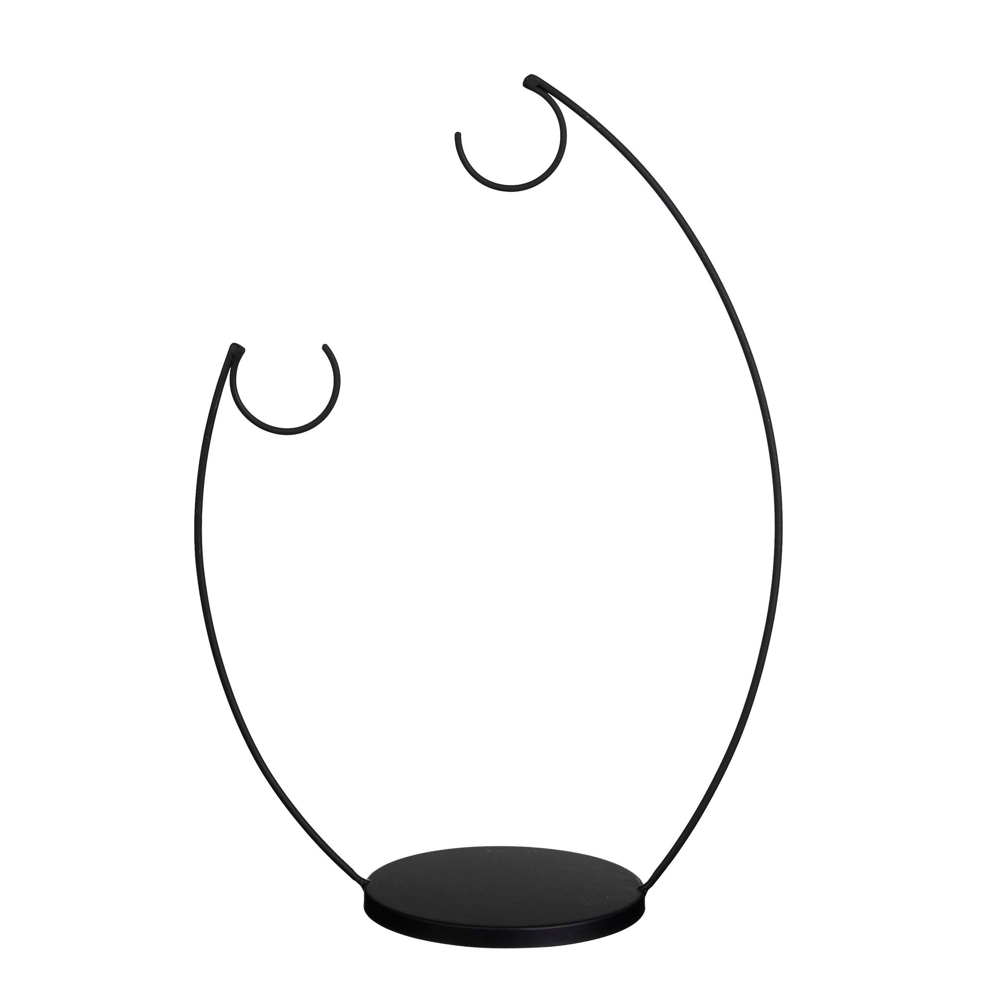 Ornament standaard zwart