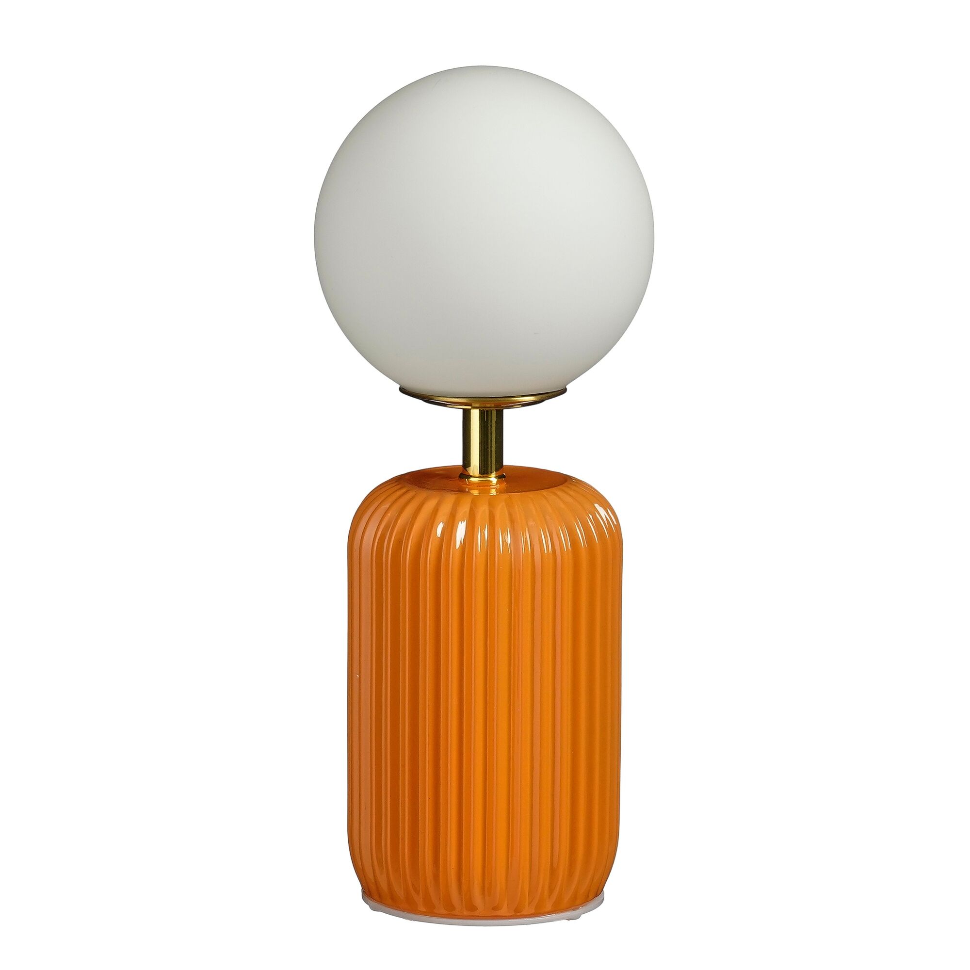 Tafellamp led oranje battery operated