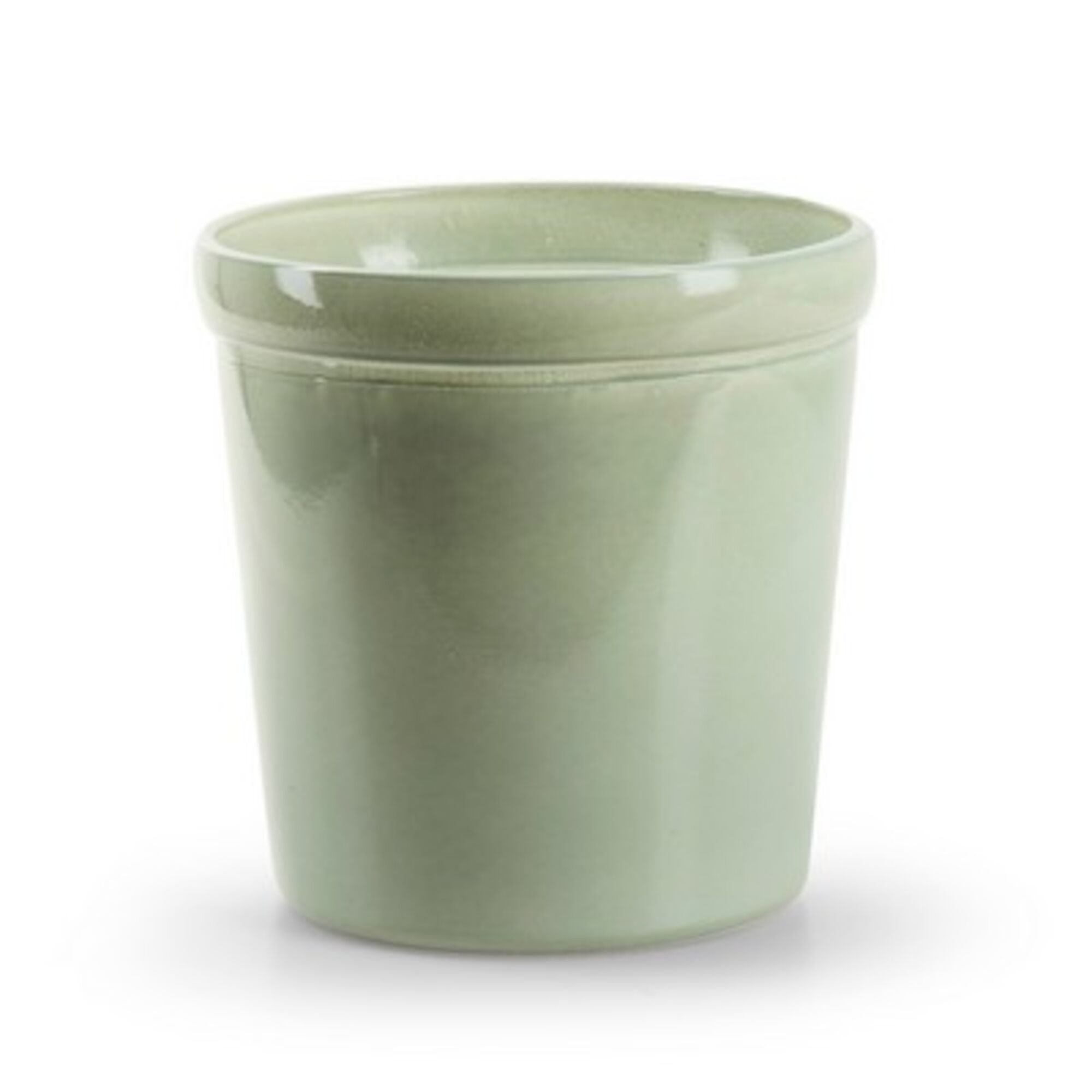 Glaspot pottz mint groen glans