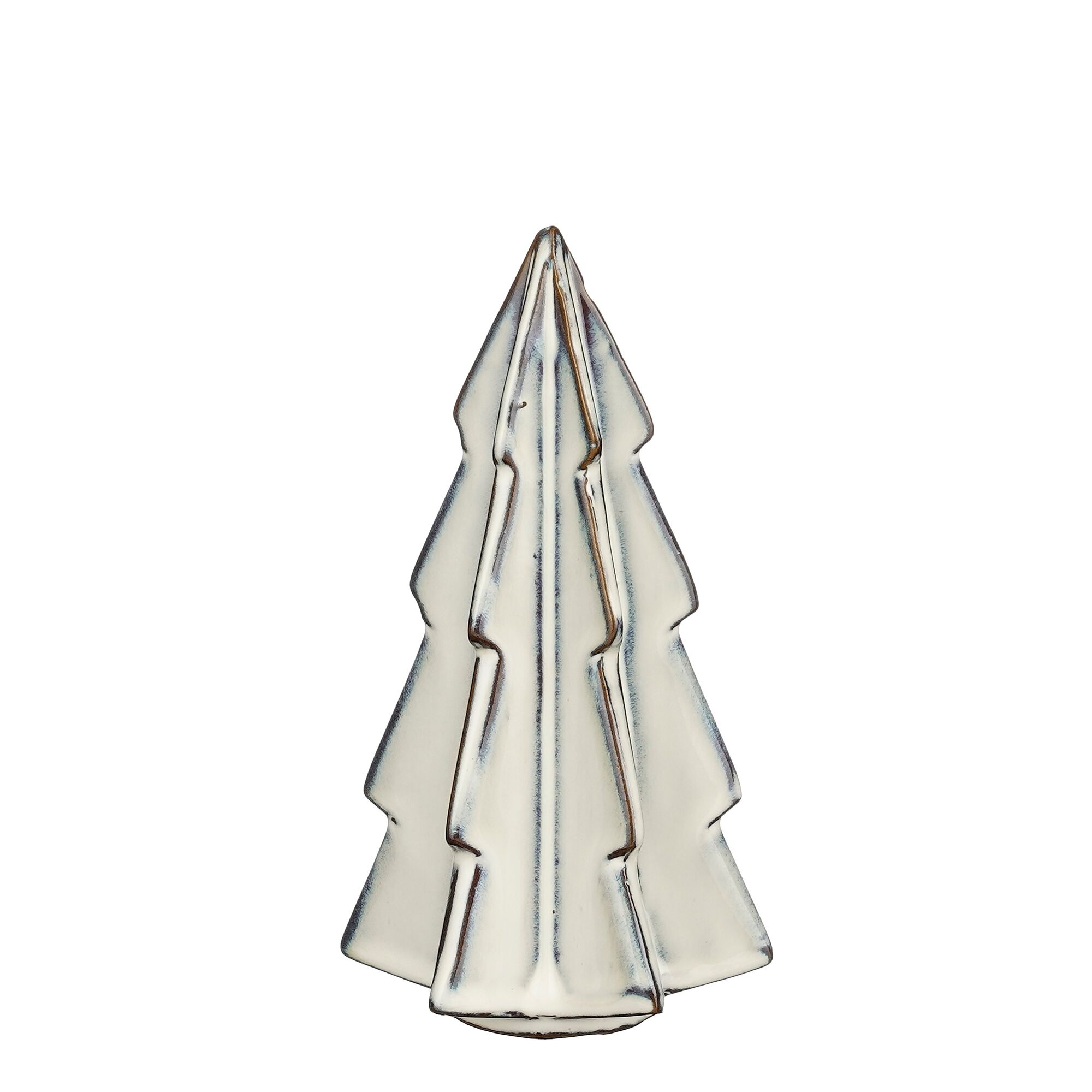 Decoratie kerstboom grijs