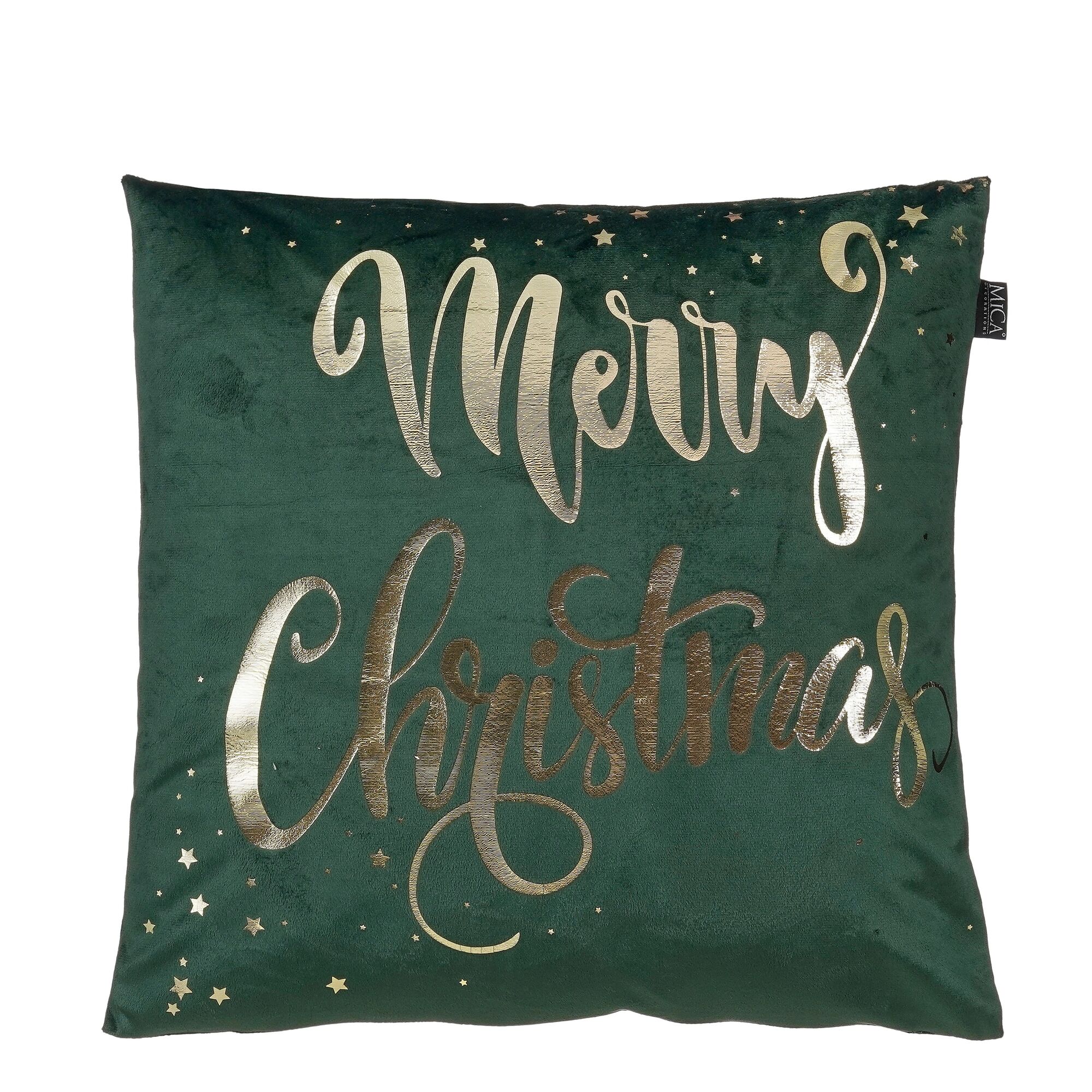 Kussen merry christmas d.groen