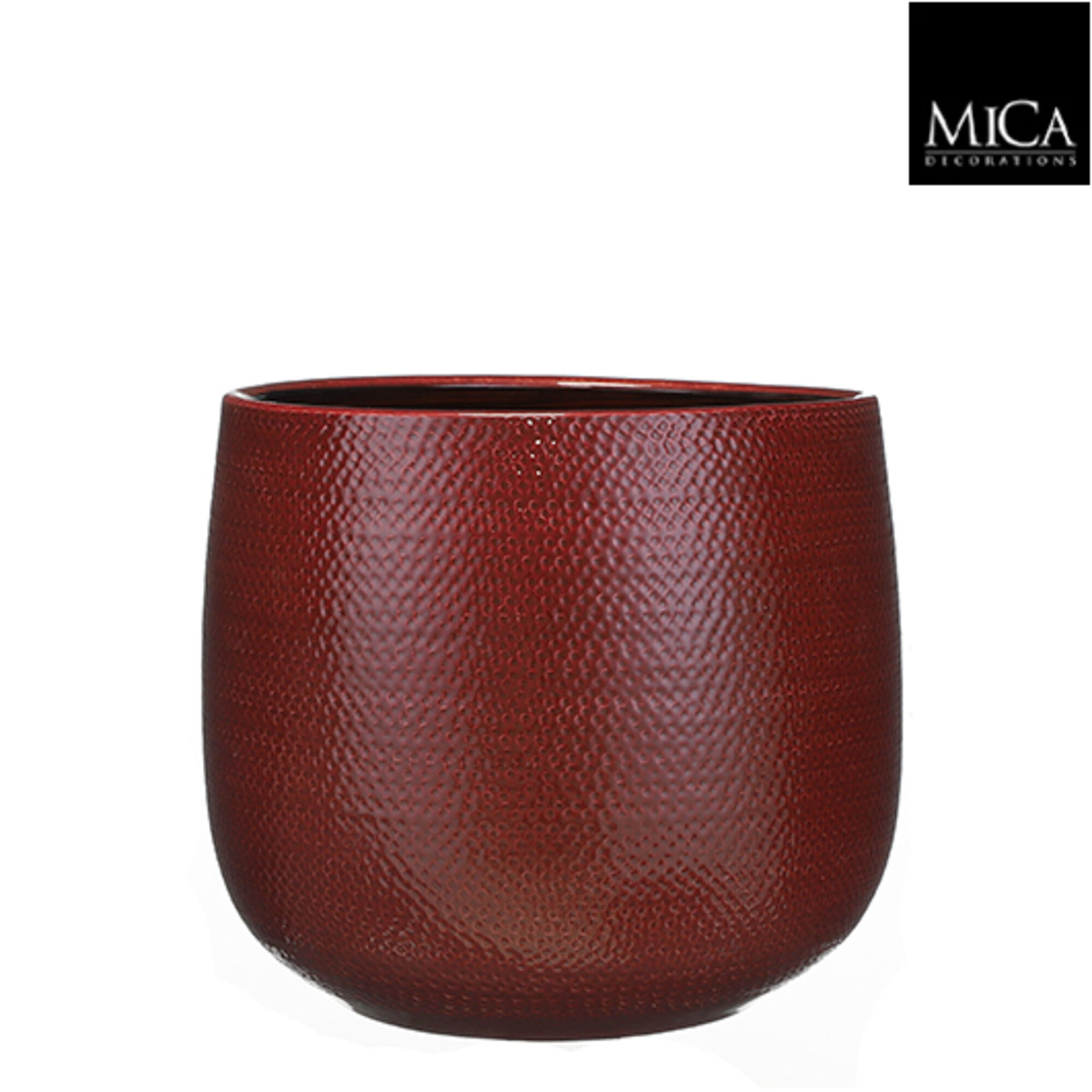 Gabriel pot rond bordeaux