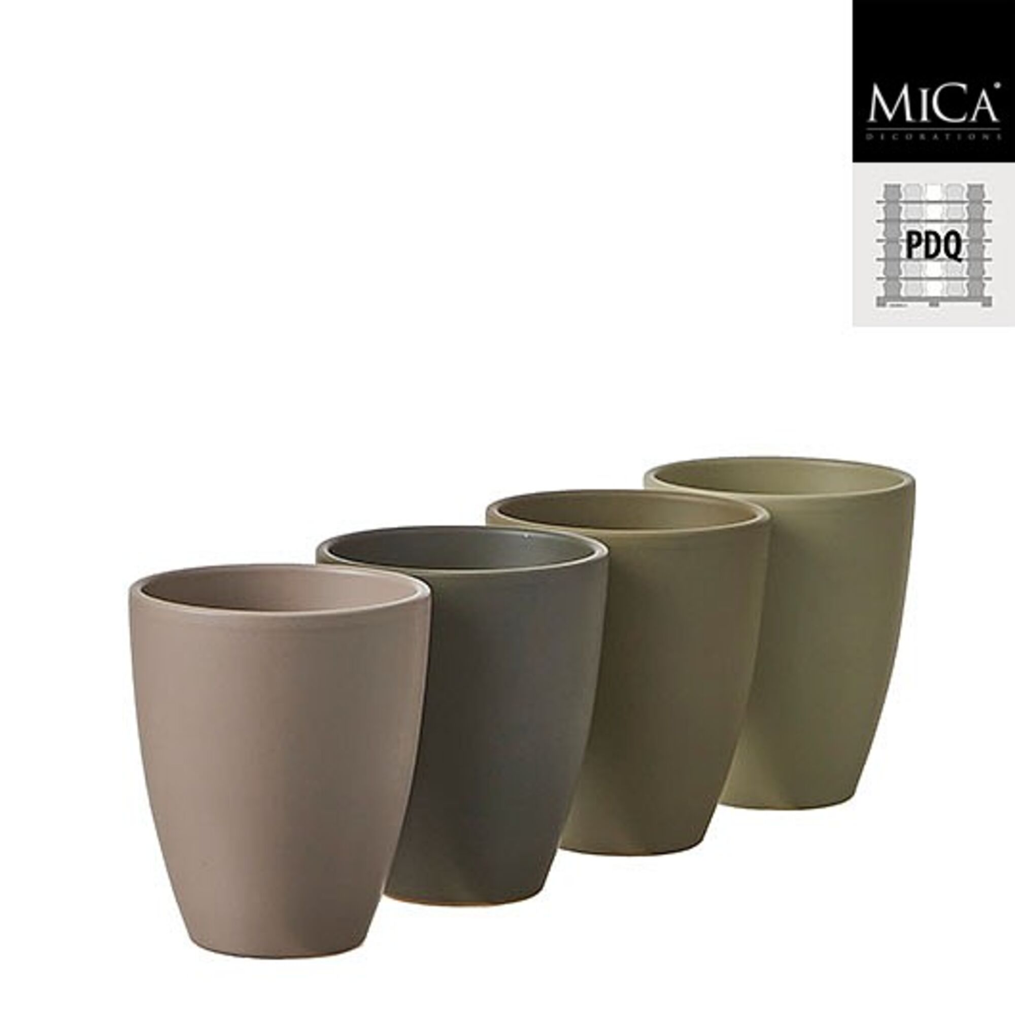 Tusca pot rond 4 assorti pdq