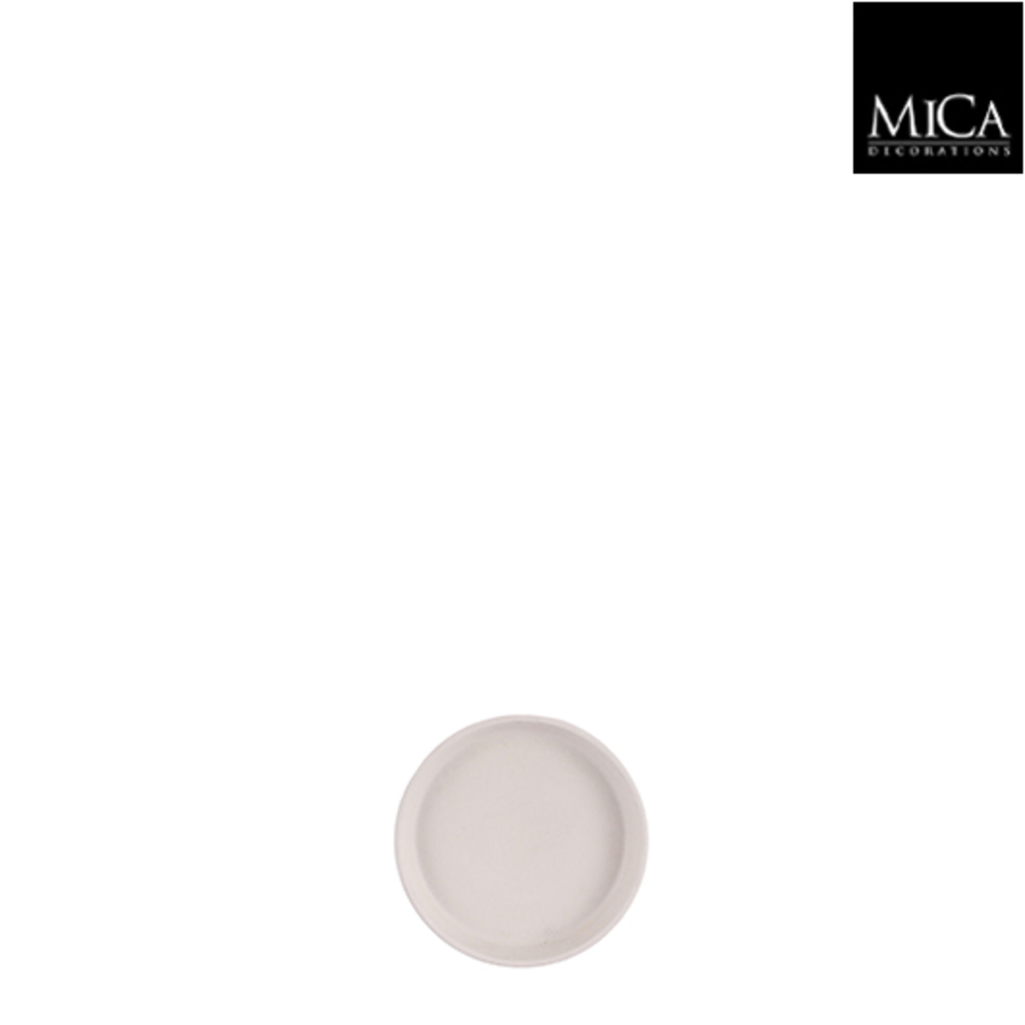 Stan bord rond creme
