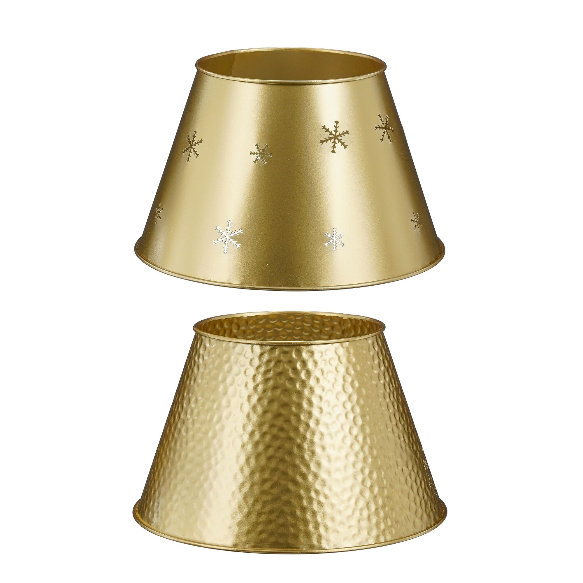Treeskirt goud 2 assorti 12 stuks PDQ