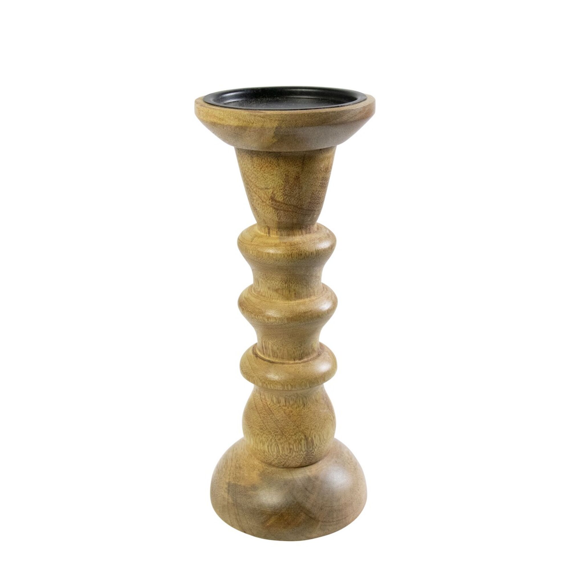 Kandelaar mango hout ringen