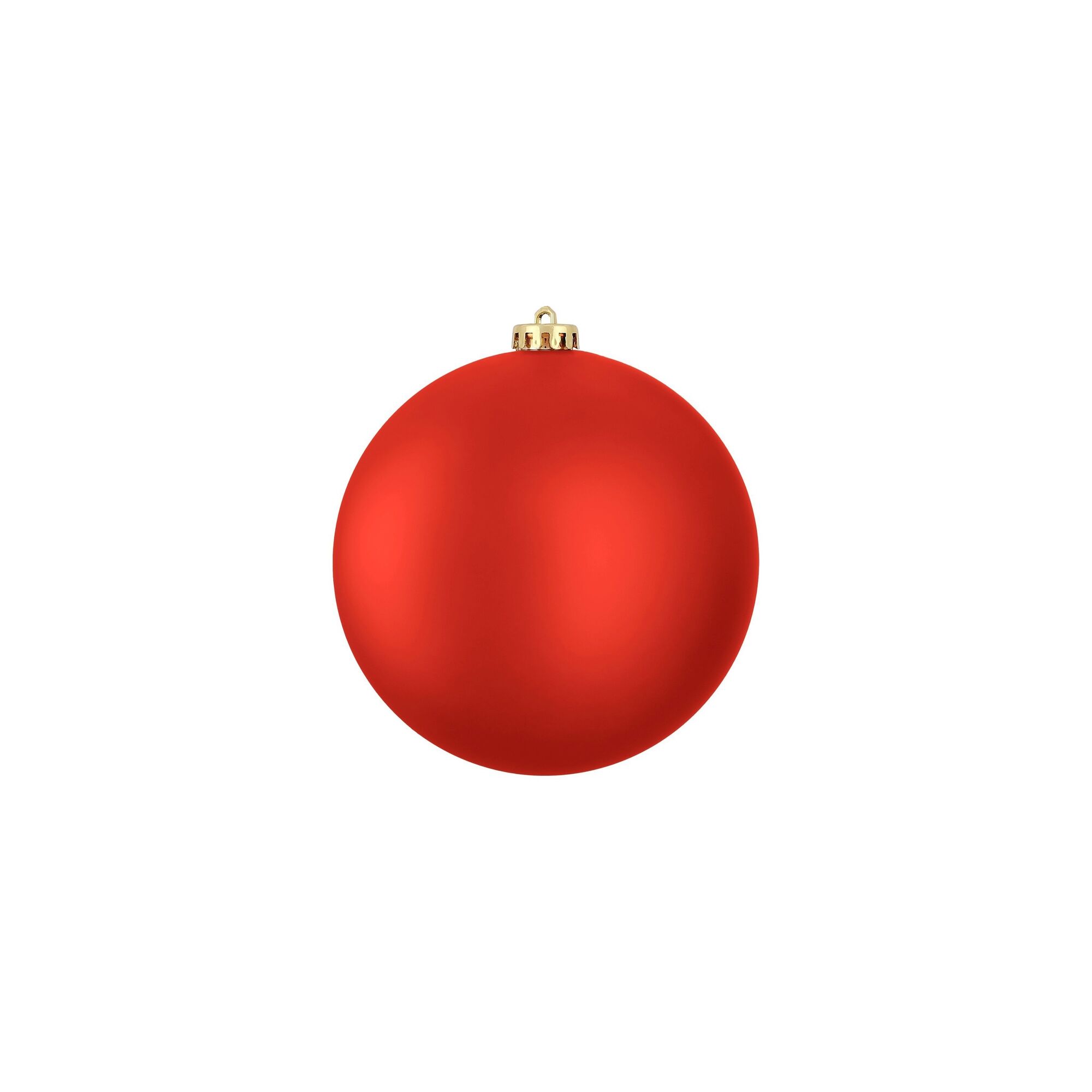 Bal onbreekbaar rood mat