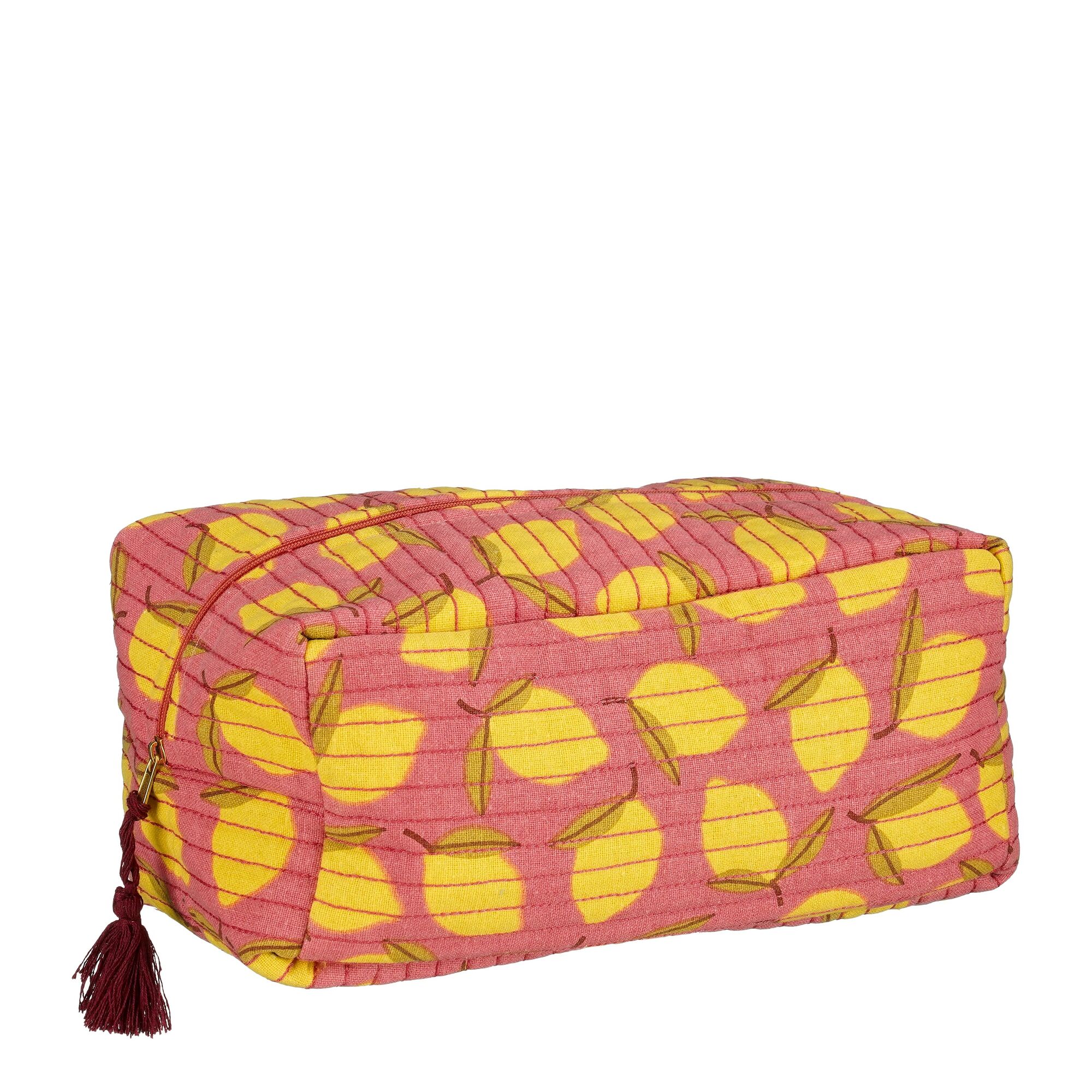 Tas citroen roze