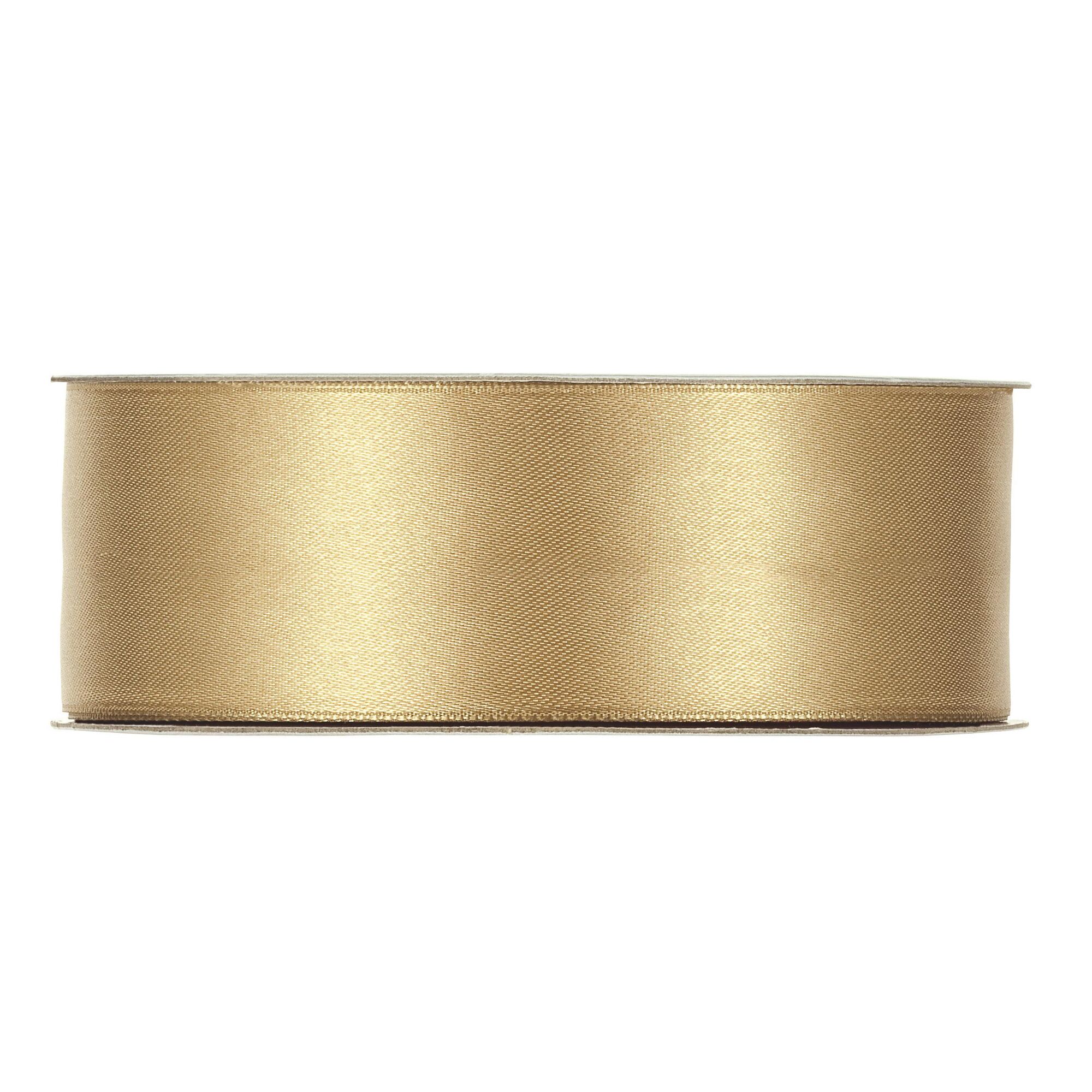 Satijn Lint - Gold