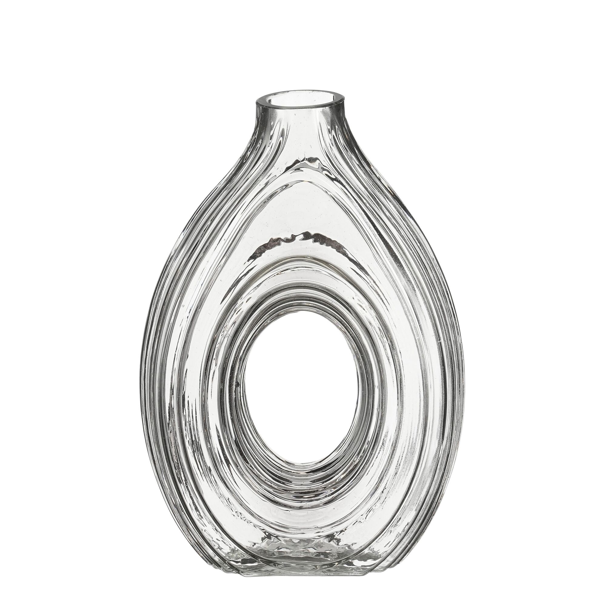 Sophie vaas glas grijs