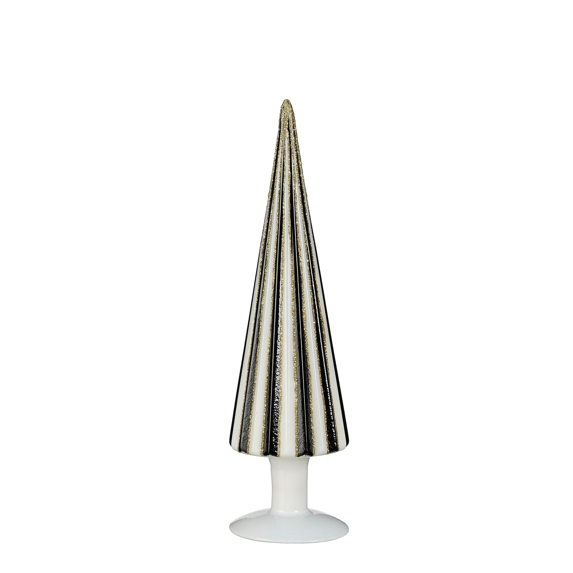 Decoratie boom zwart wit