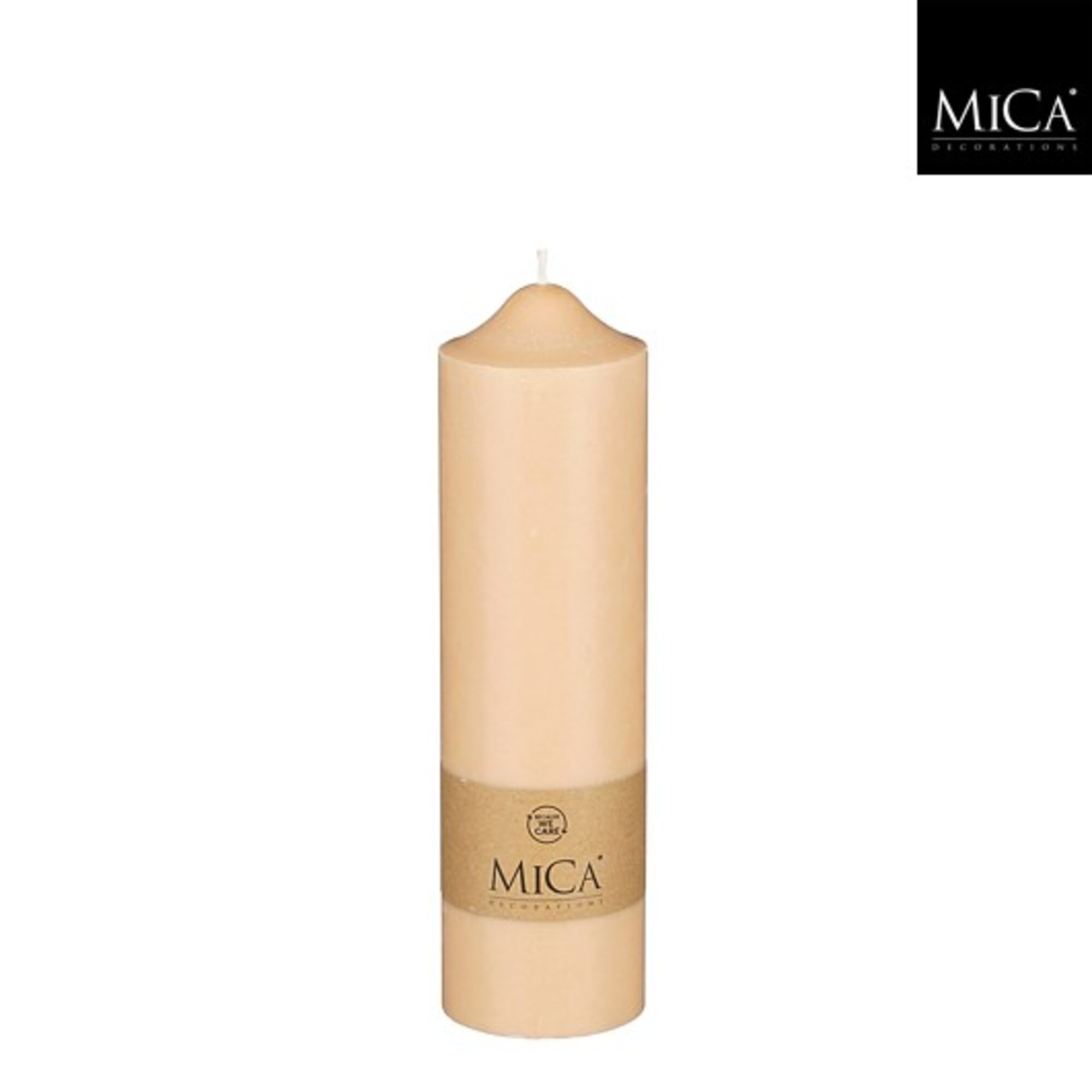 Pilaarkaars stearine creme
