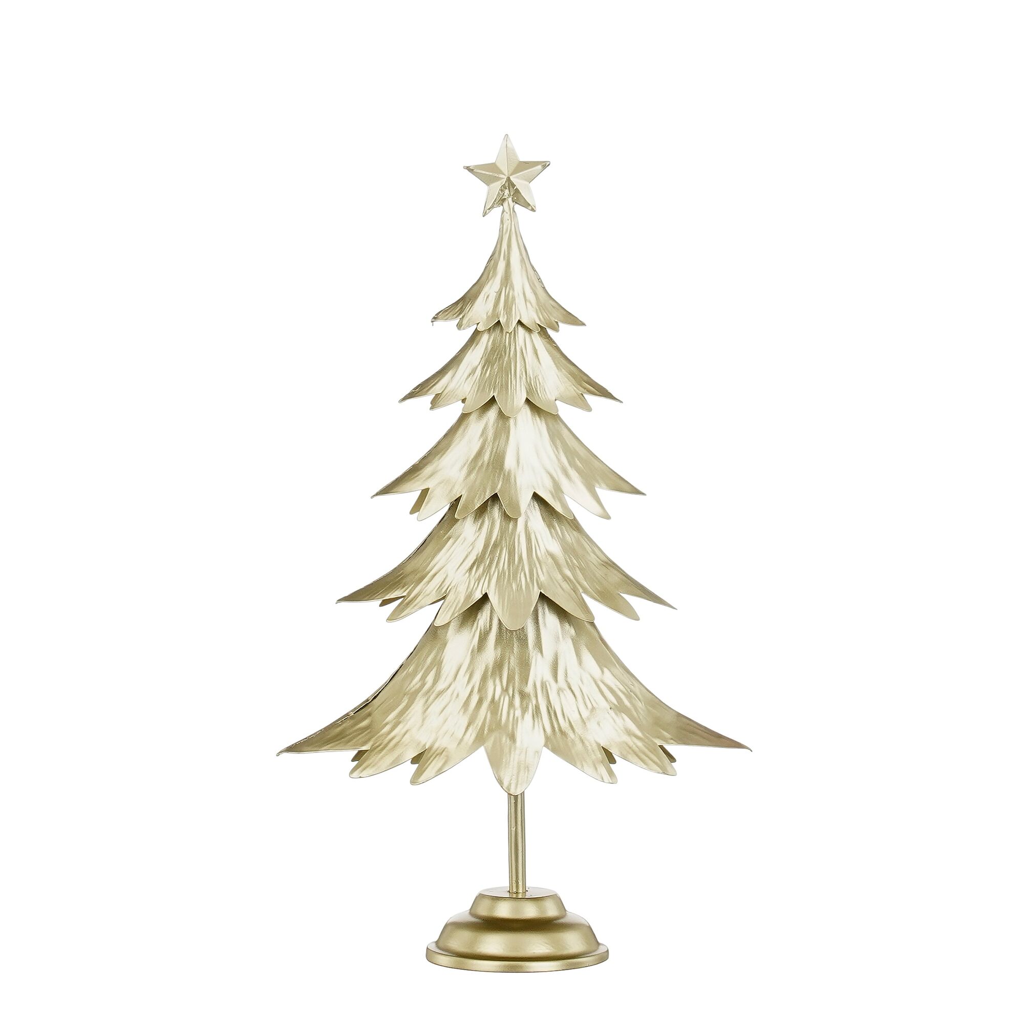 Decoratie kerstboom goud