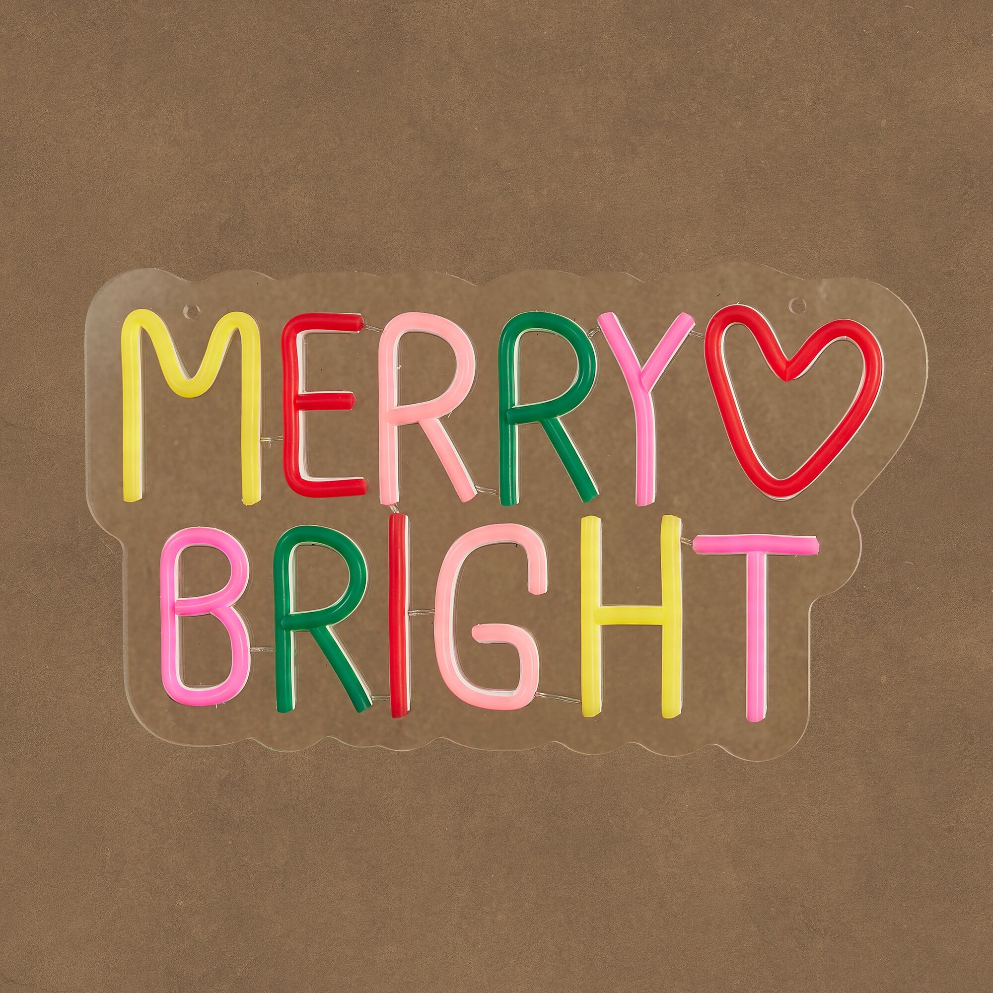 Neon light multicolour MERRY BRIGHT 215L IP44 adapter included en timer