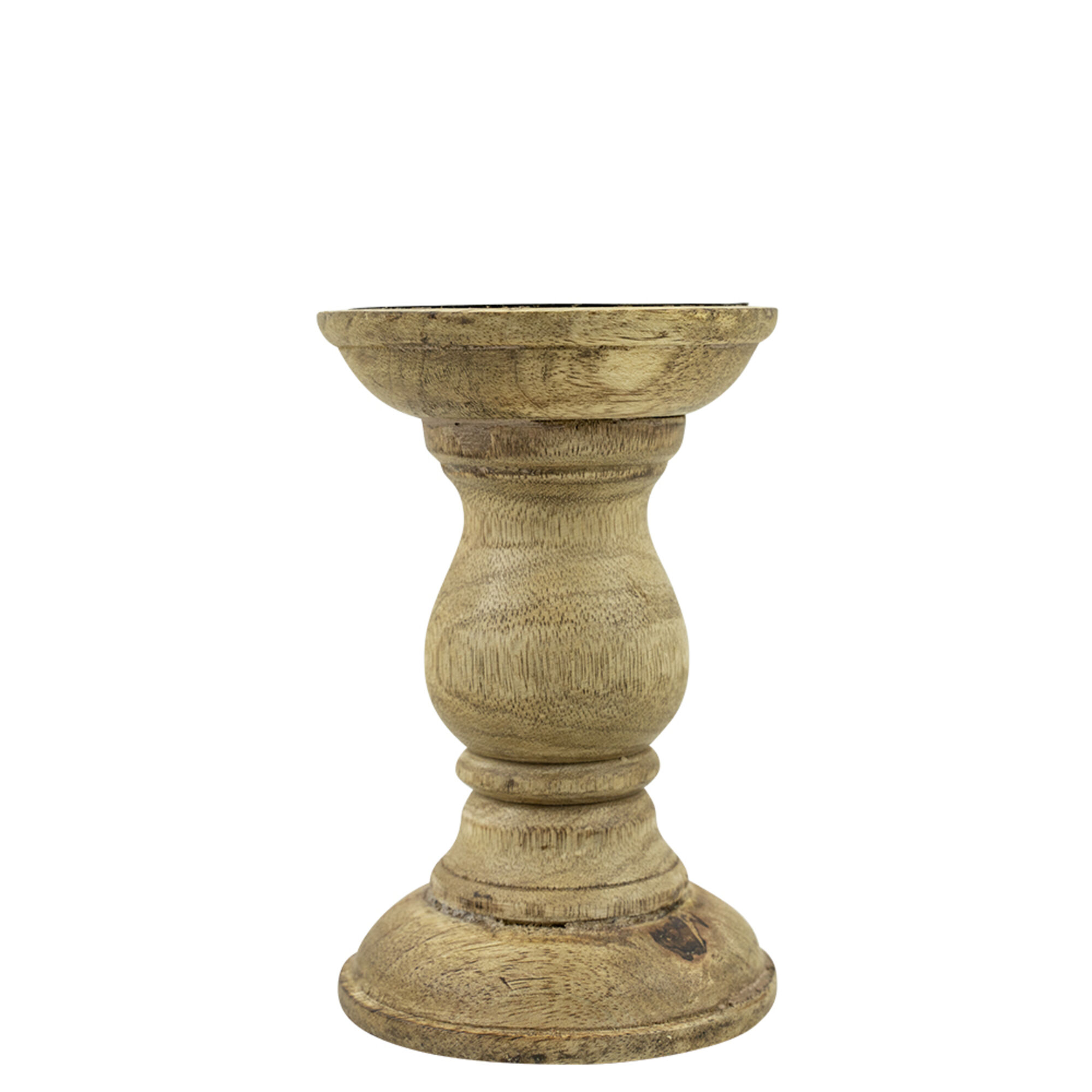 kandelaar rond mango hout