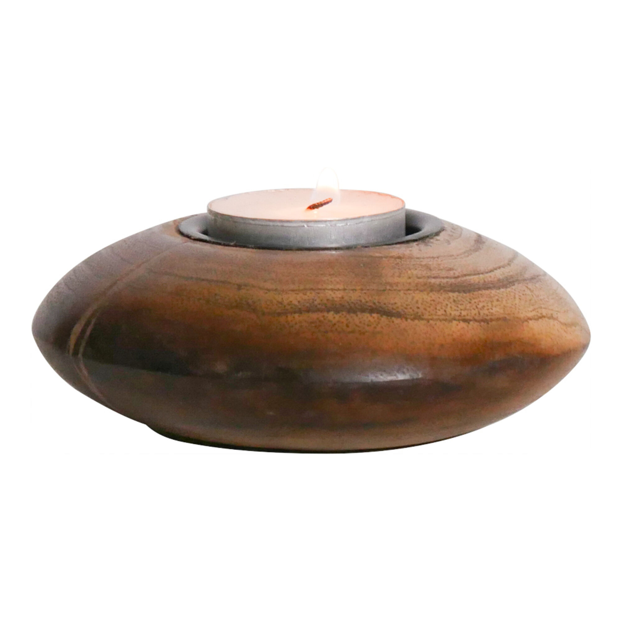 windlicht mango hout