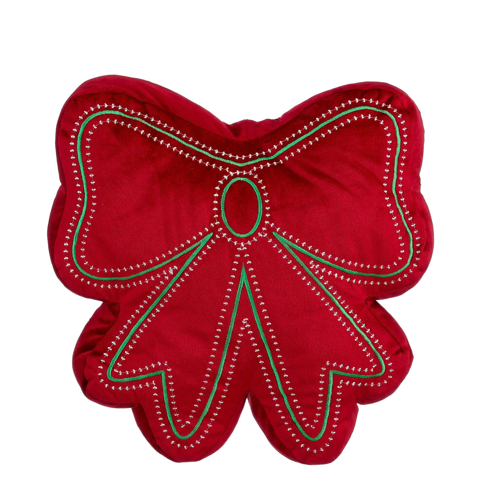 Kussen strik rood