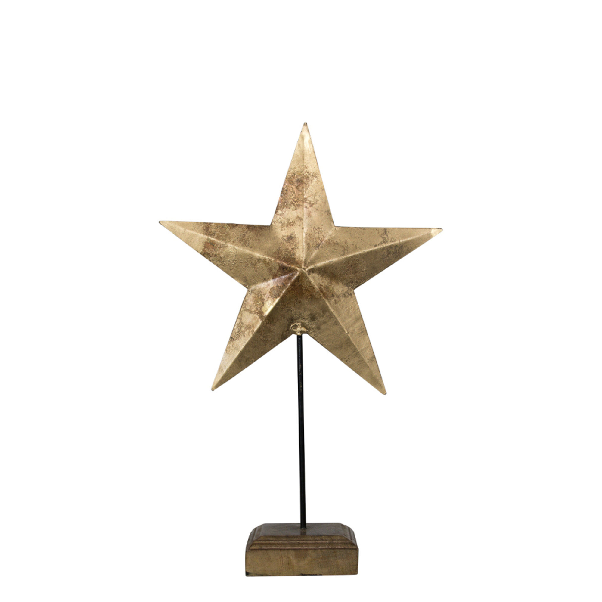 staande ster goud