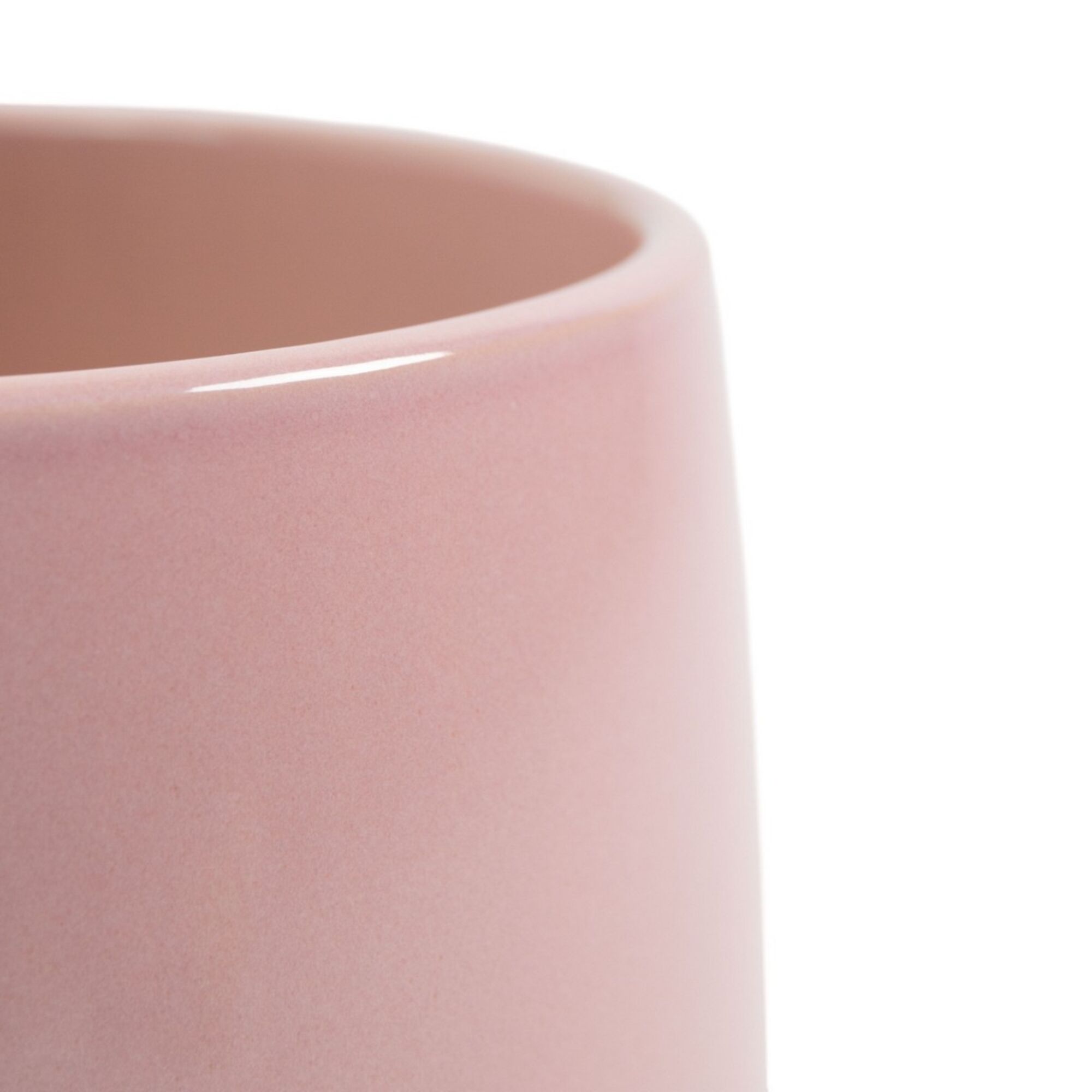 Bloempot Keramiek Dip-Dye Joan Zacht Roze