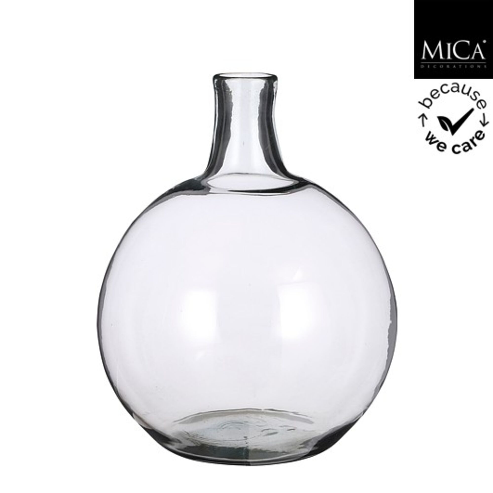 Lilou vaas recycled glas