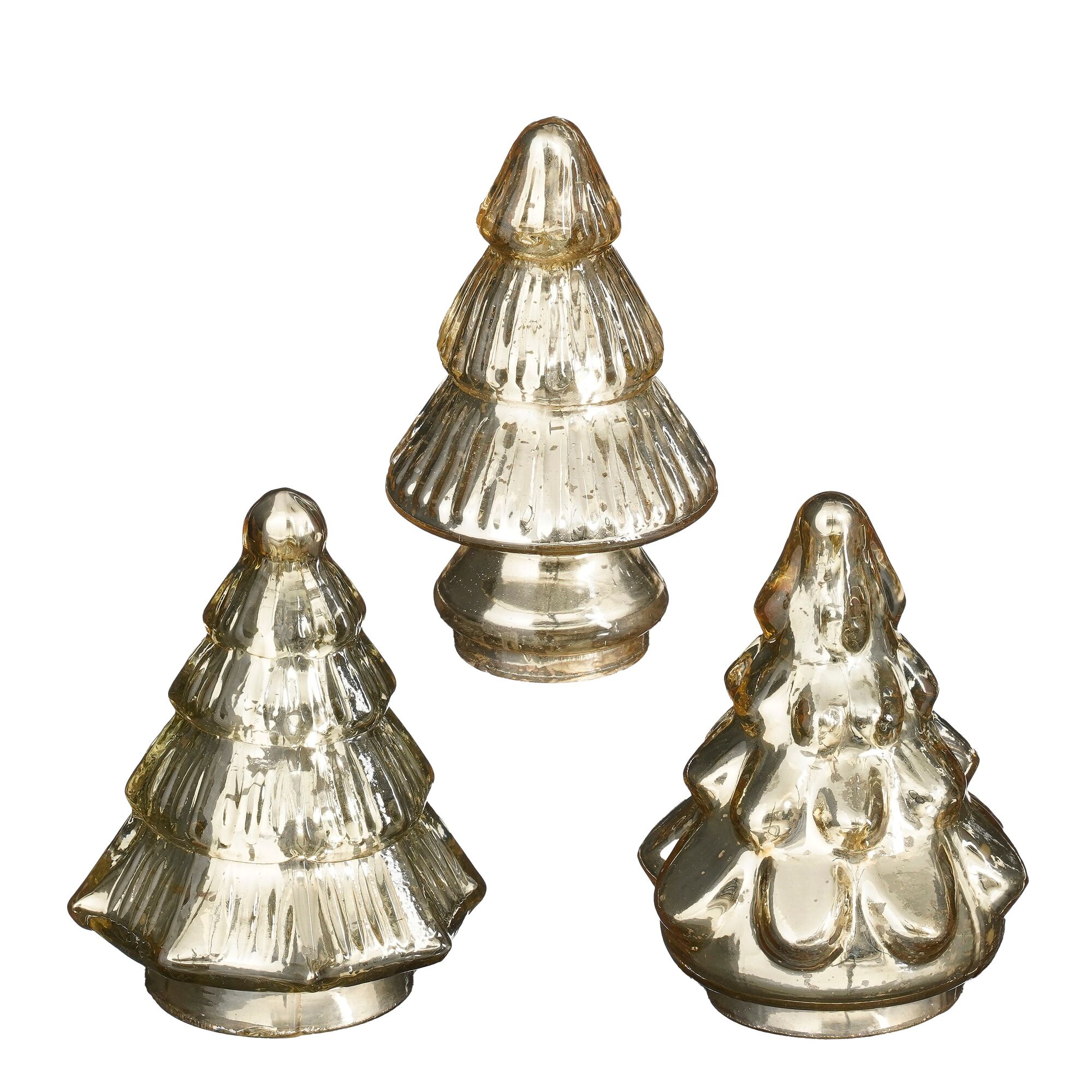 Decoratie boom goud 3 assorti