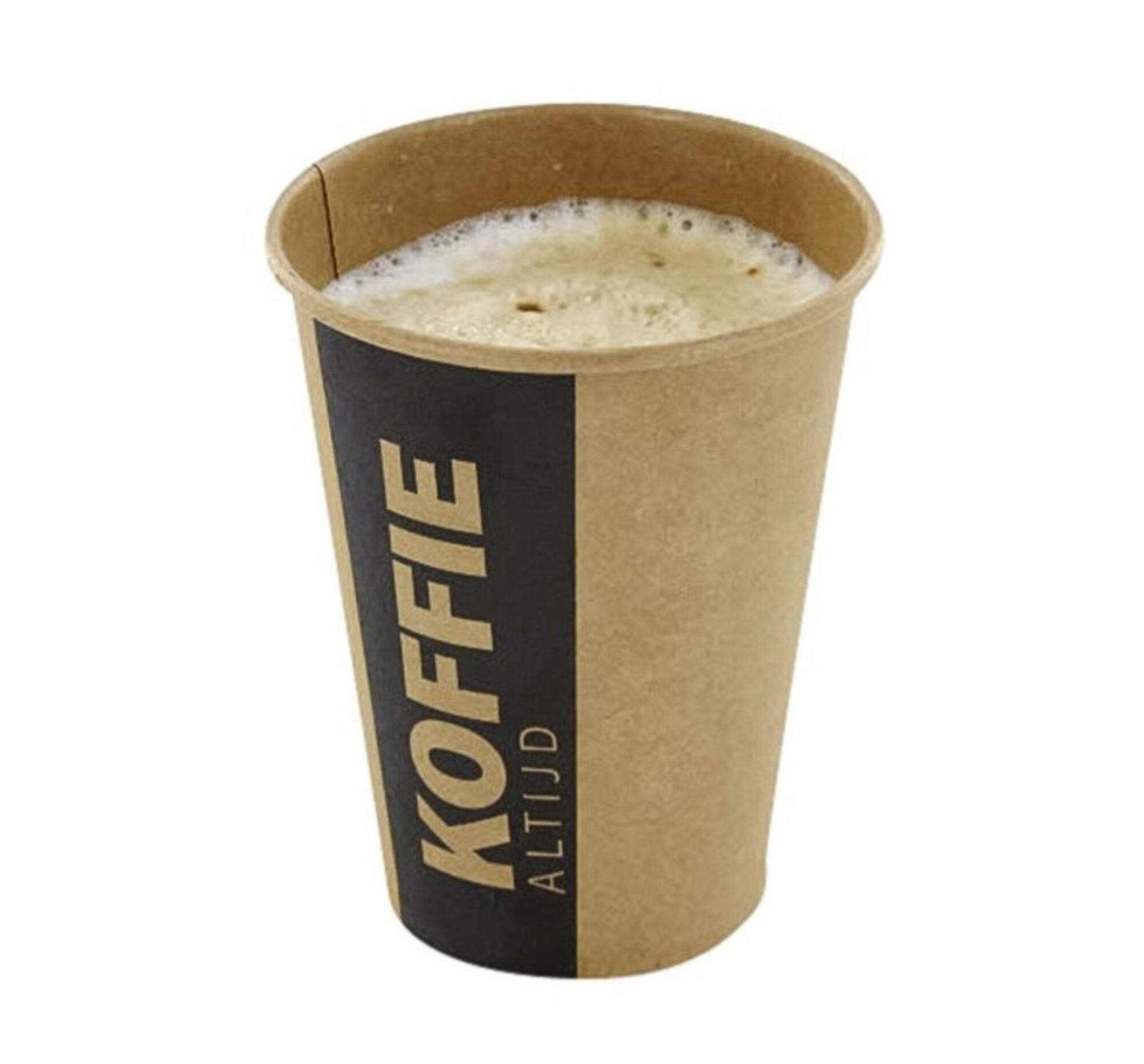 Kartonnen beker "KOFFIE" - 50 stuks