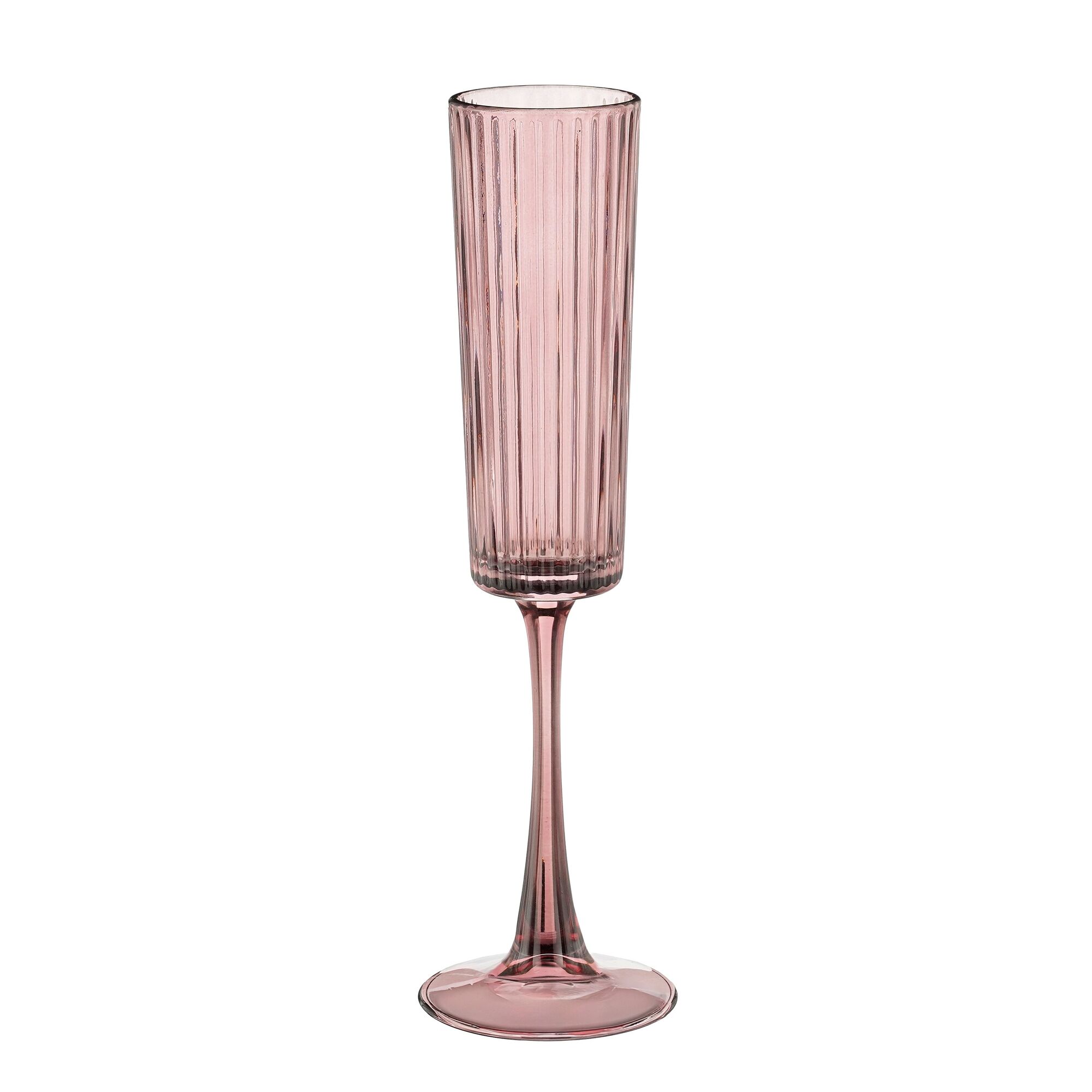 Grigio champagne glas roze