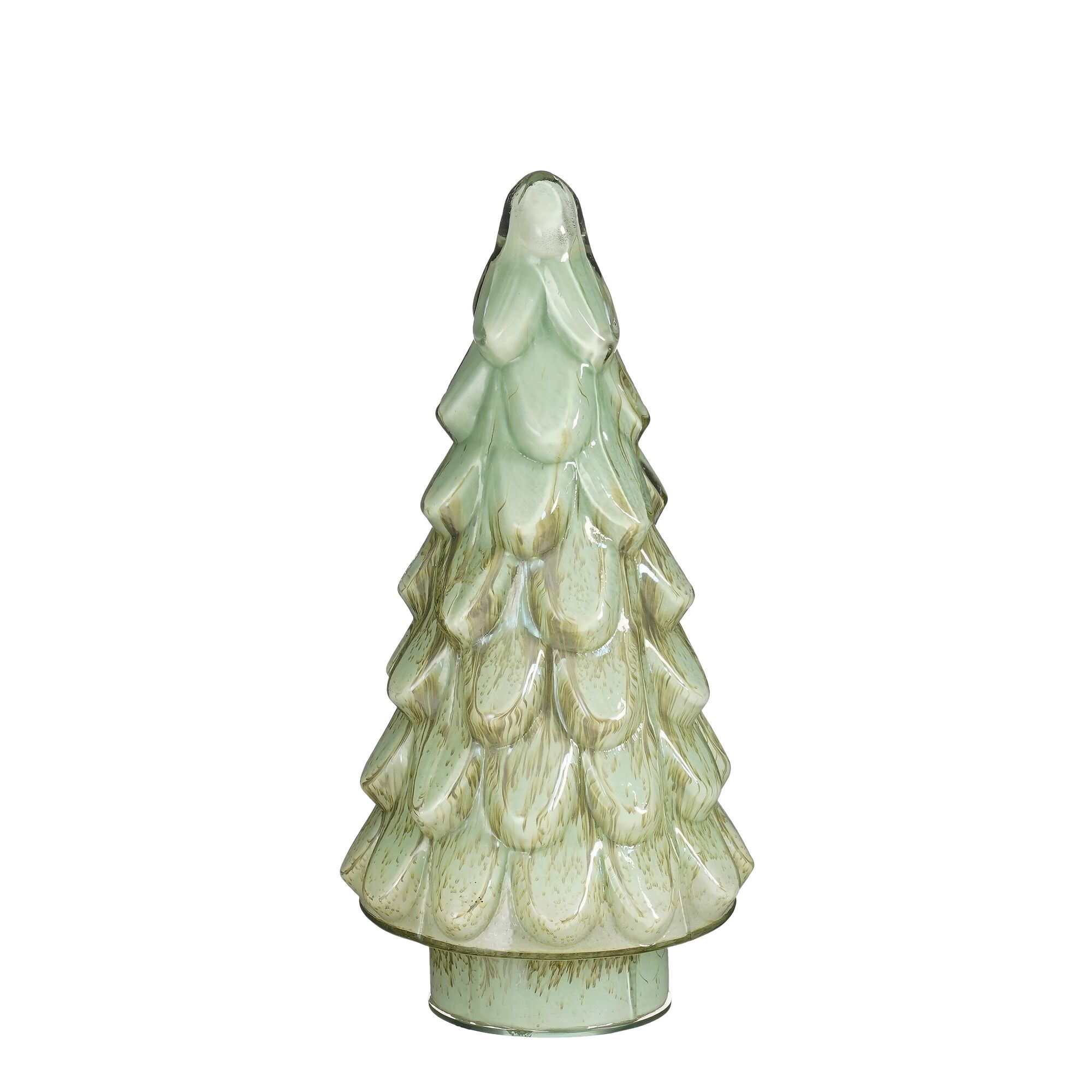 Decoratie boom l.groen antiek