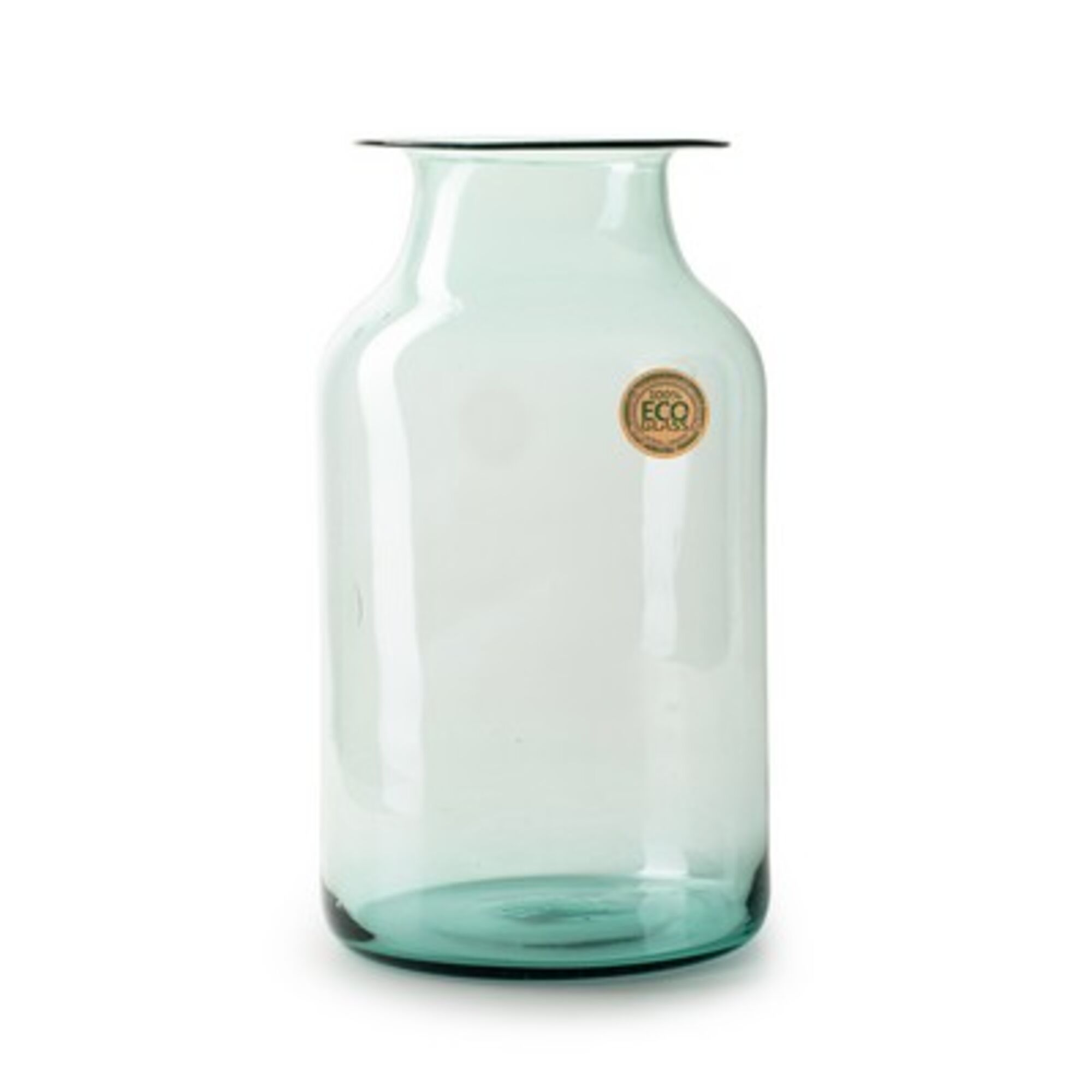 Eco fles met rand flash