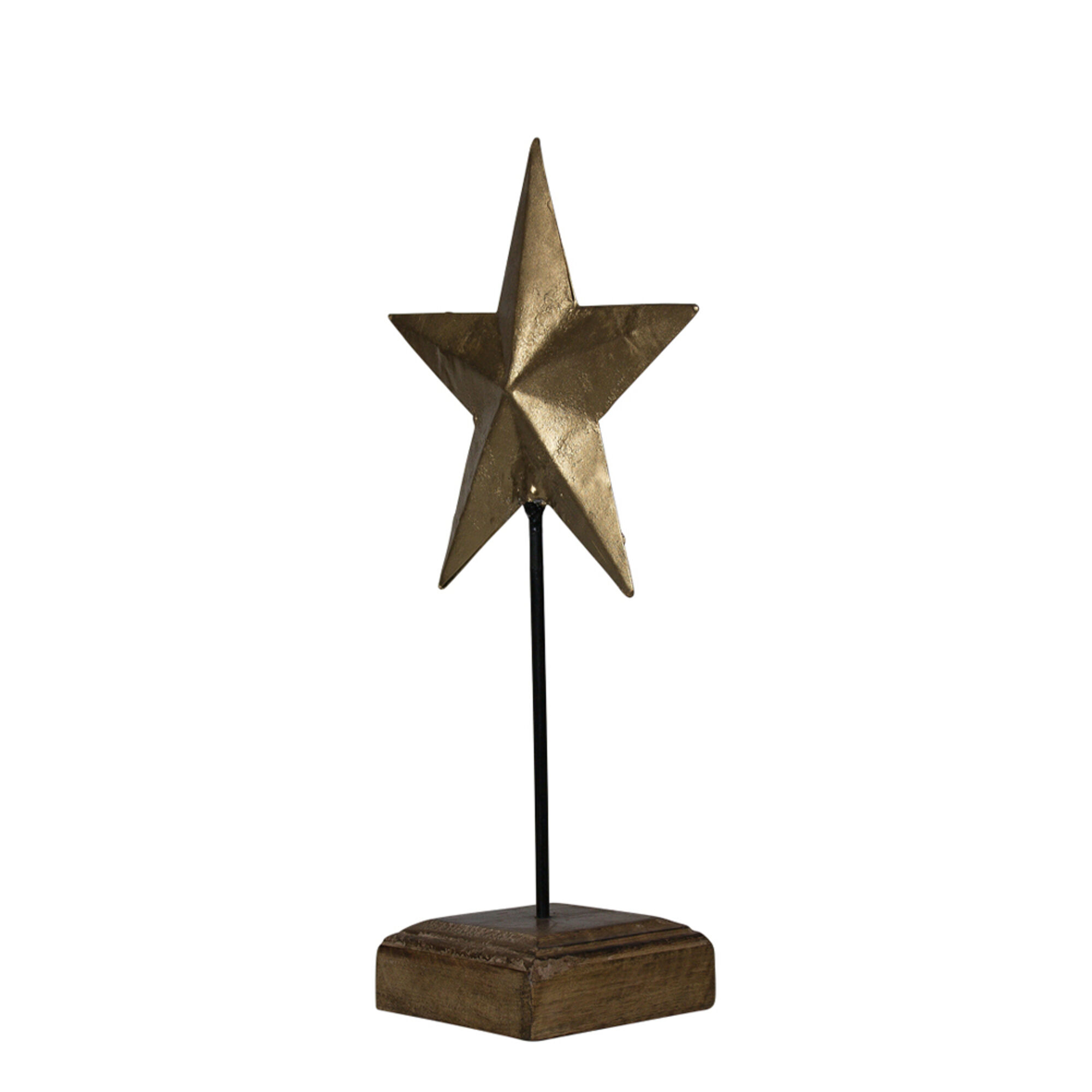 staande ster goud