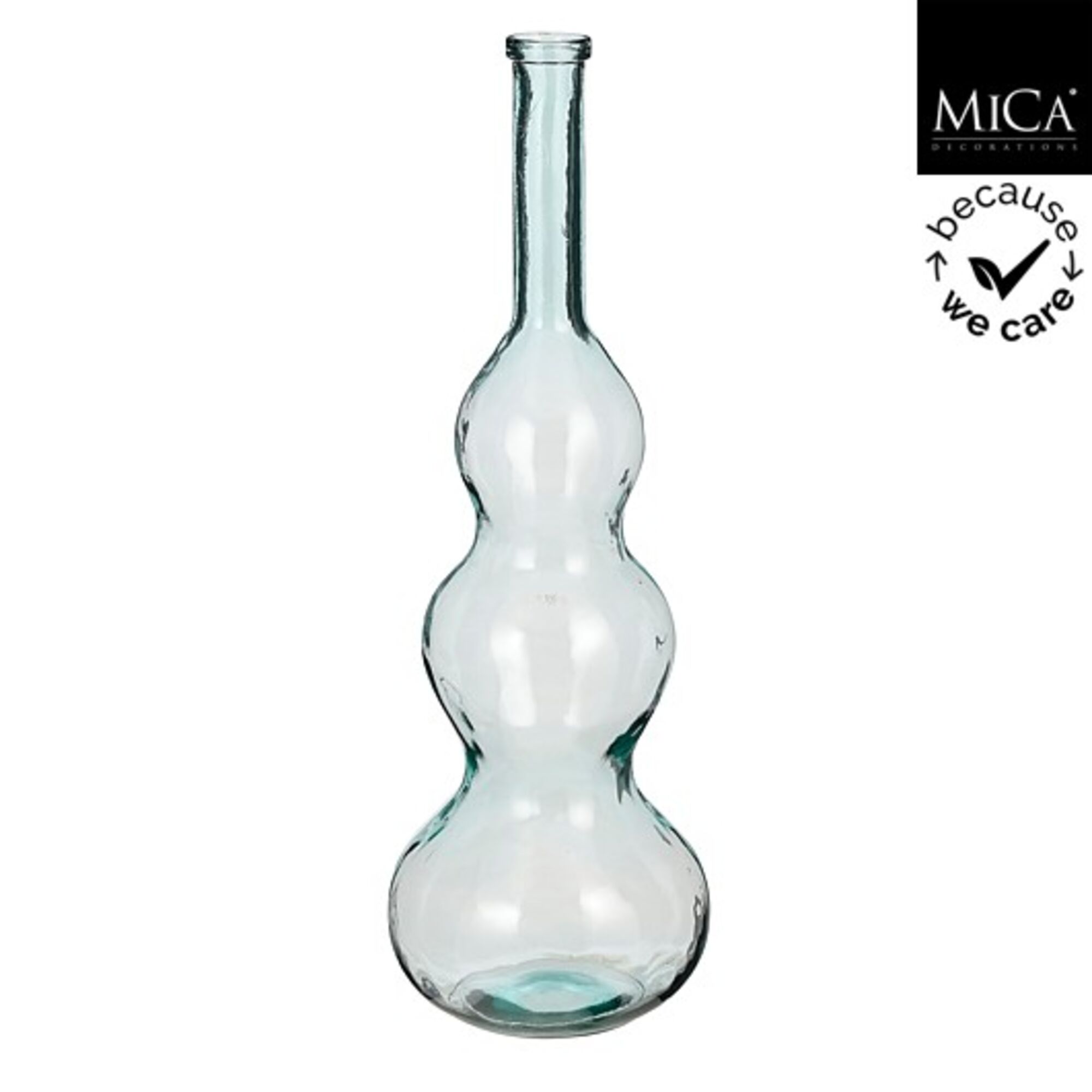 Benito vaas recycled glas