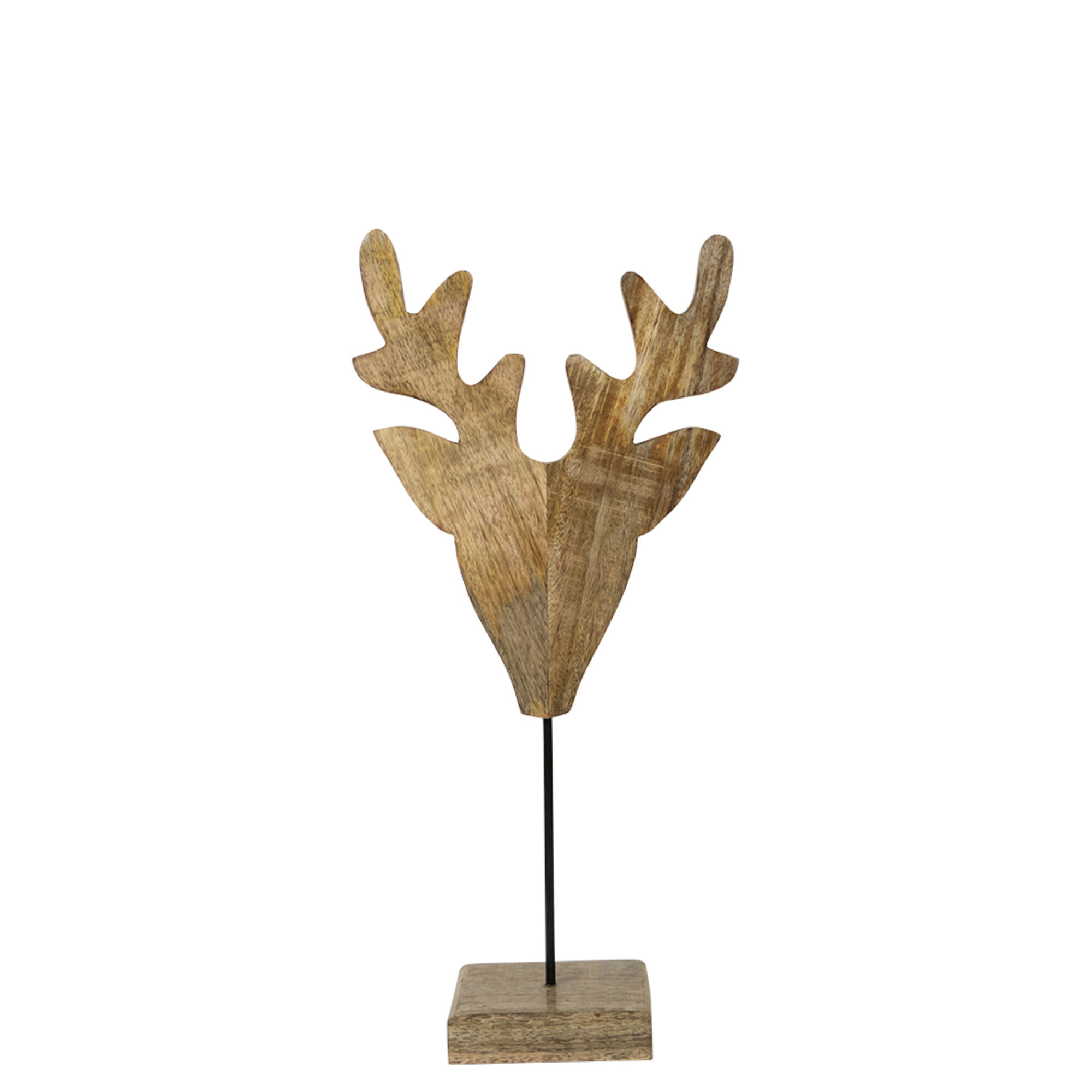 staand hert mango hout