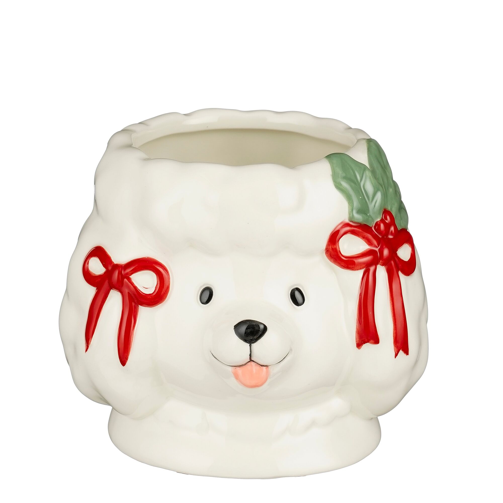 Pot hond wit
