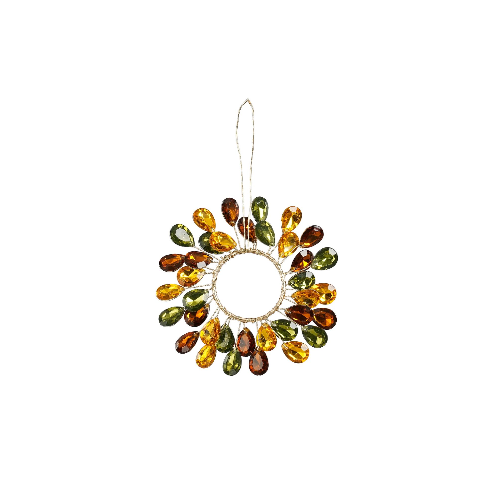 Ornament kralen goud
